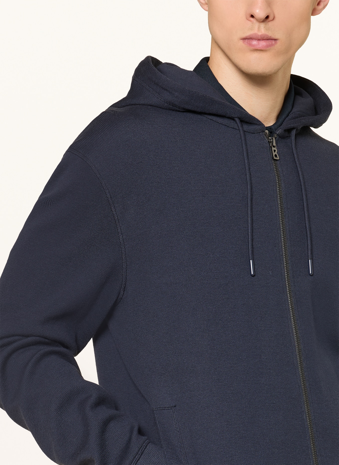 BOGNER Strickjacke LAROS: DUNKELBLAU