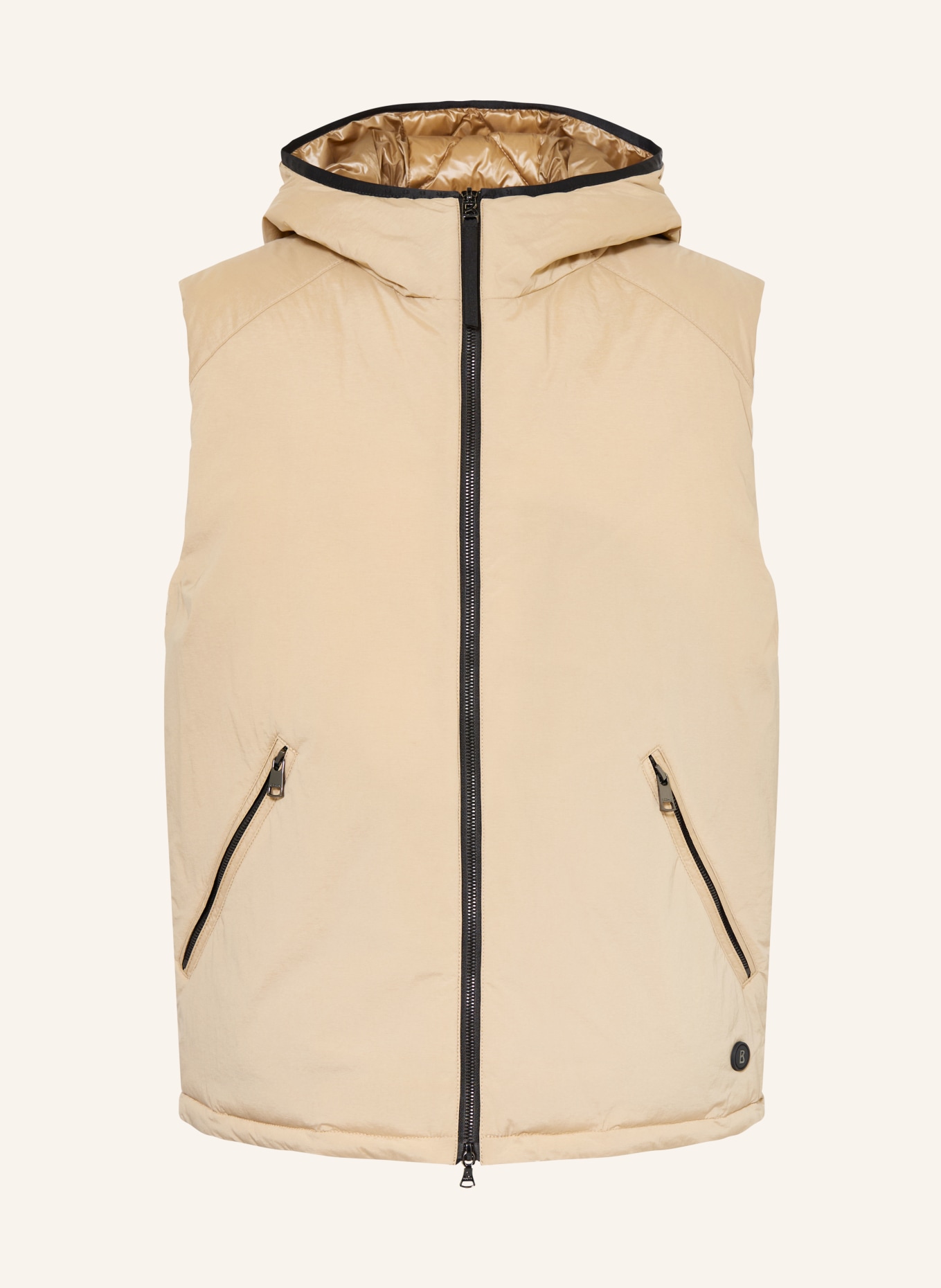 BOGNER Donsvest CLION-D: BEIGE