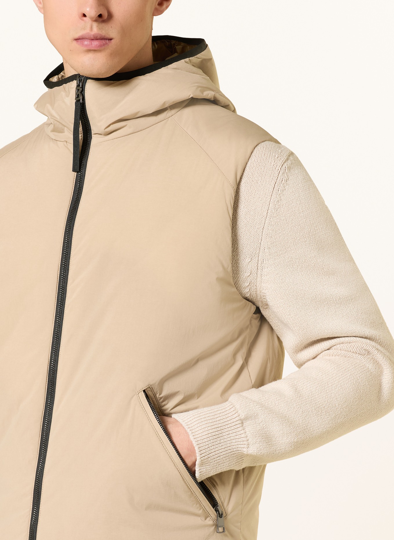 BOGNER Donsvest CLION-D: BEIGE