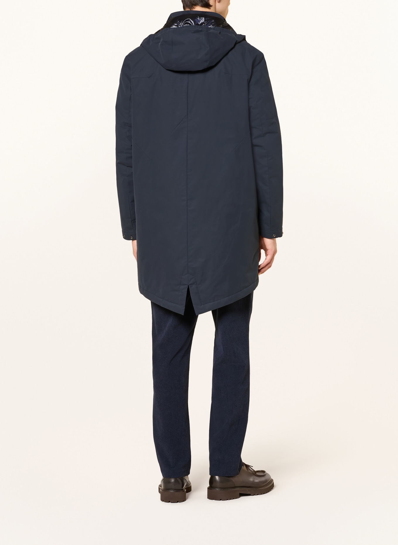 BOGNER Parka FRANKY-T mit abnehmbarer Kapuze: DUNKELBLAU