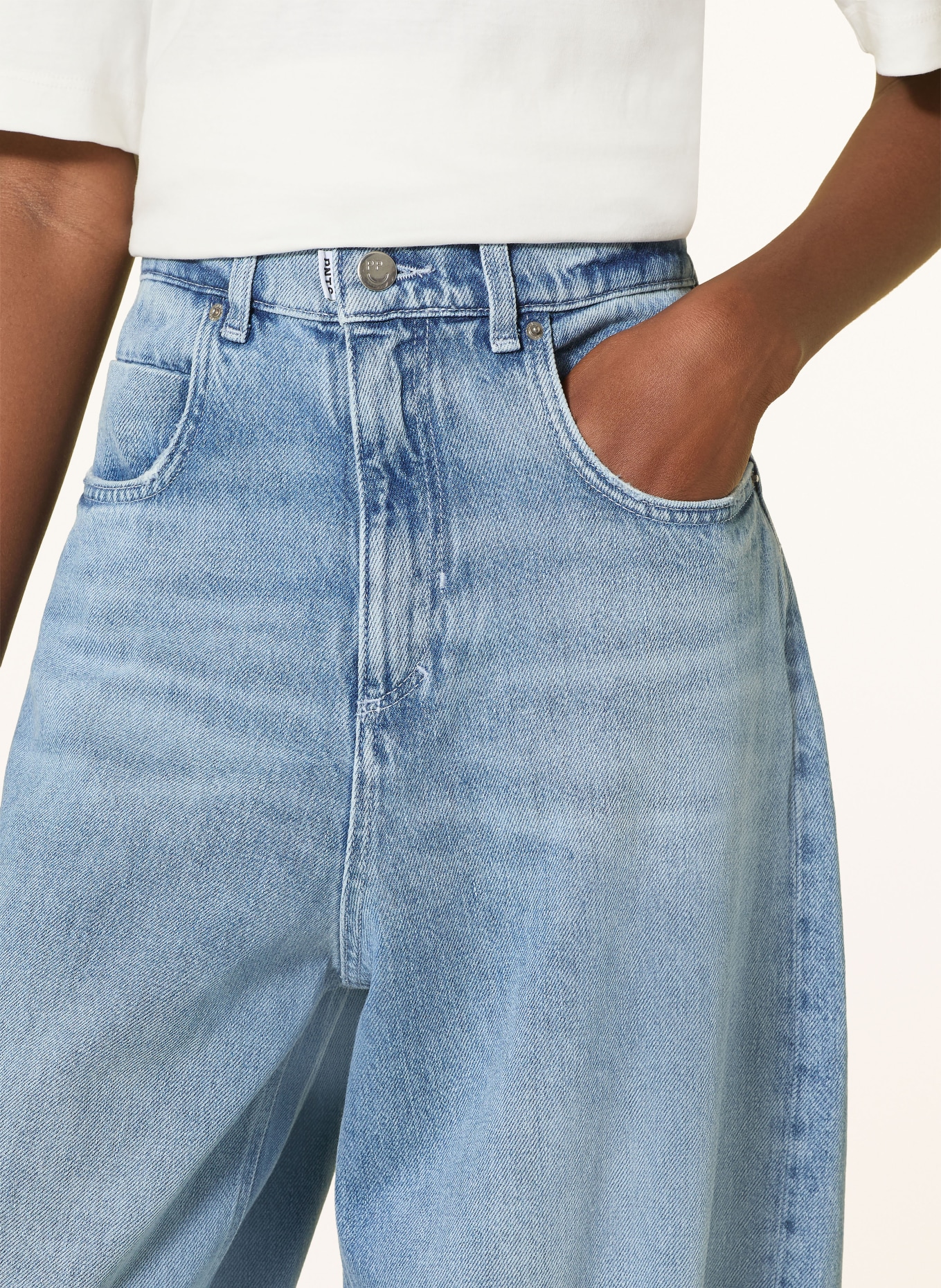 PNTS Wide Leg Jeans MADEBYMICHI: 29 HELLBLAU