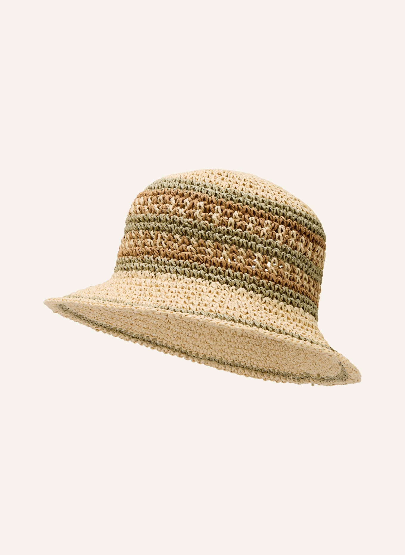 LOEVENICH Strohoed: LICHTBRUIN / CAMEL / LICHTGROEN