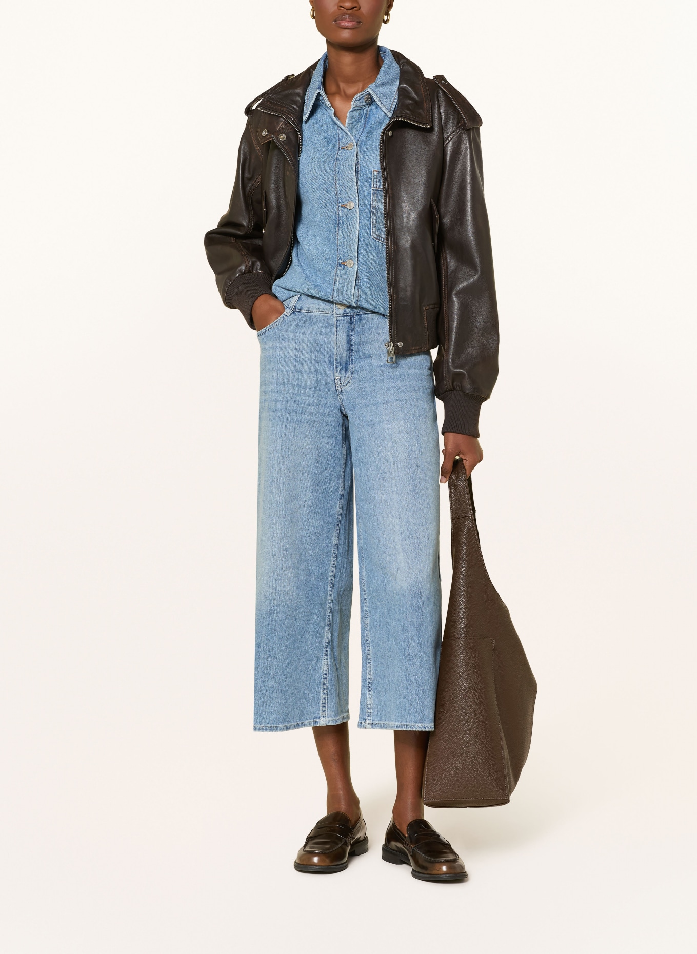 OPUS Jeans-broek MINAH AIRY: 70355 light floating blue