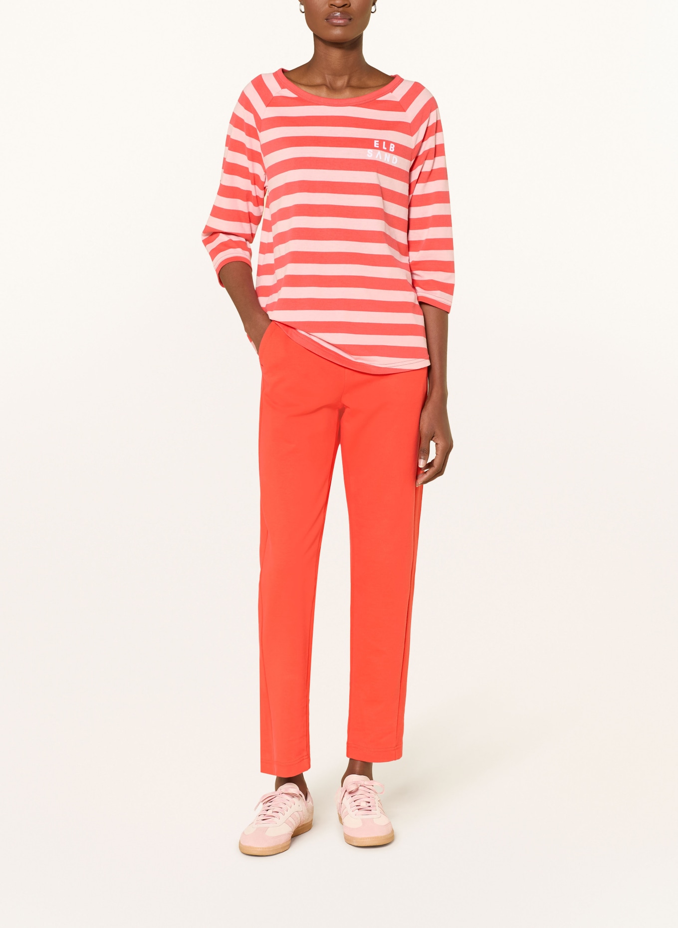 ELBSAND Pantalon de survêtement BRINE: ROUGE