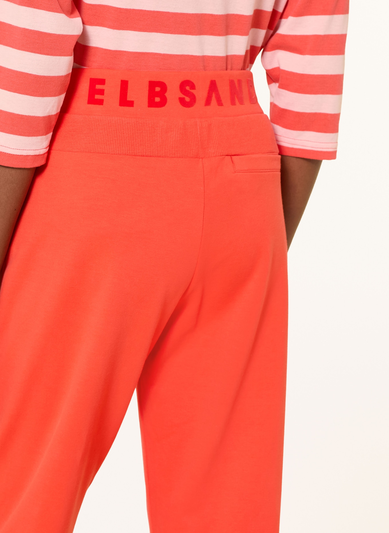 ELBSAND Pantalon de survêtement BRINE: ROUGE