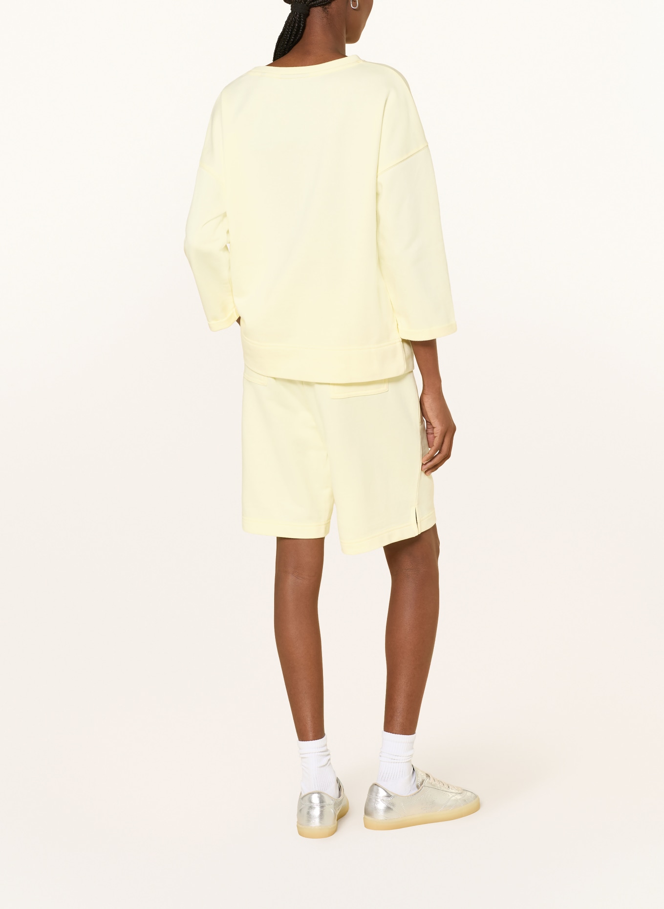 ELBSAND VIVI Sweat Shorts: LIGHT YELLOW