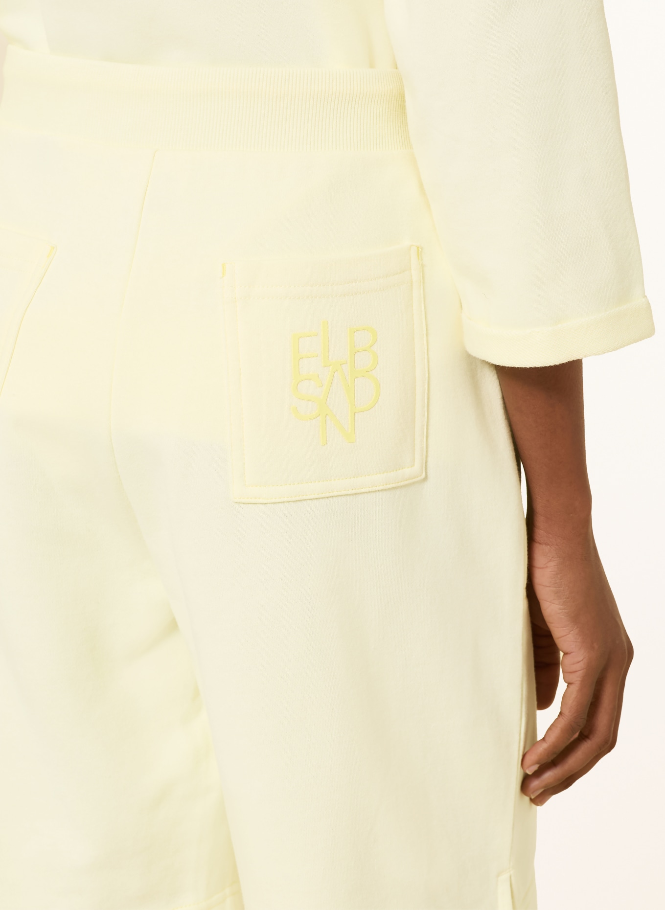 ELBSAND VIVI Sweat Shorts: LIGHT YELLOW