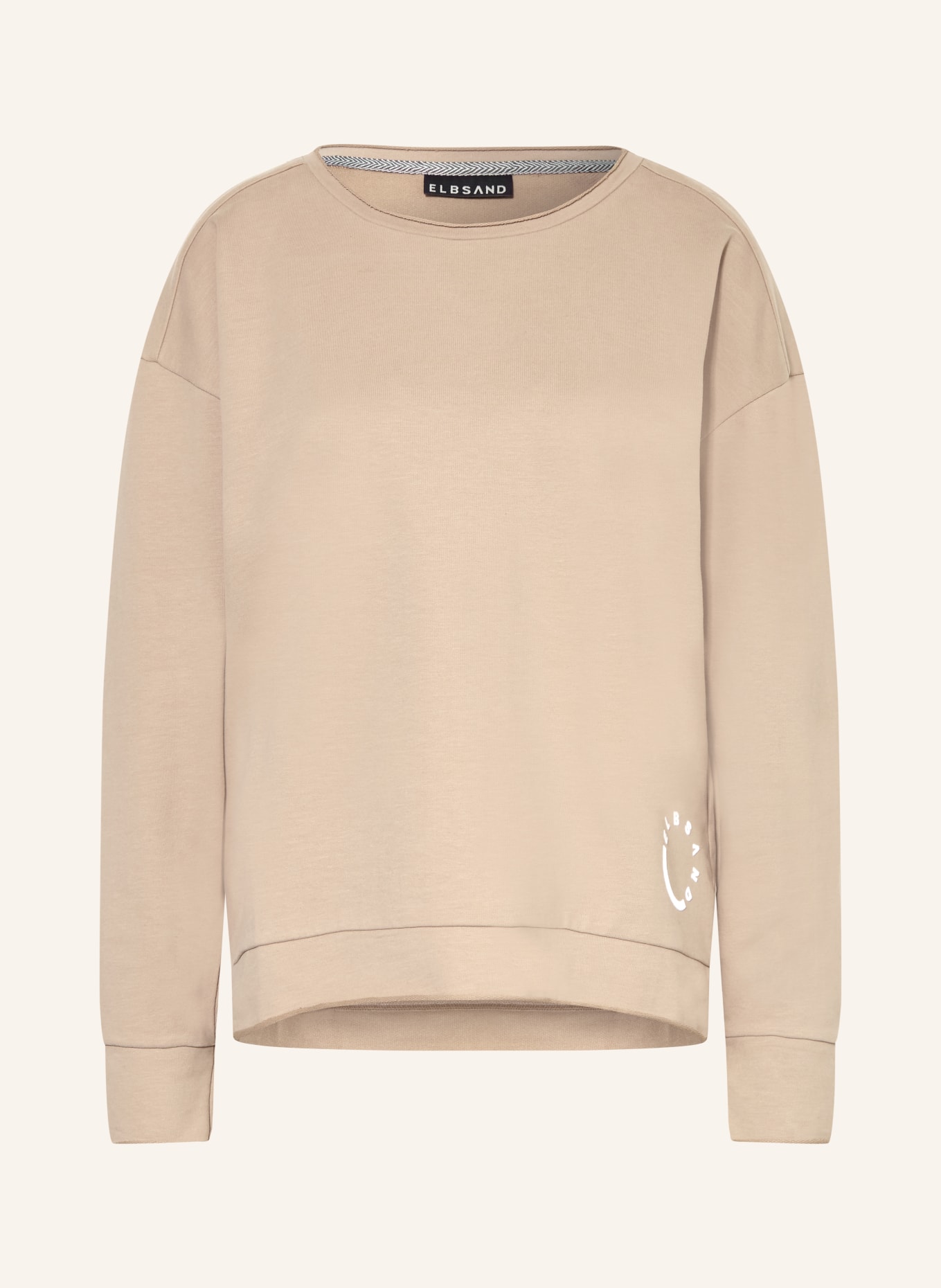 ELBSAND Sweat-shirt RITVA: BEIGE