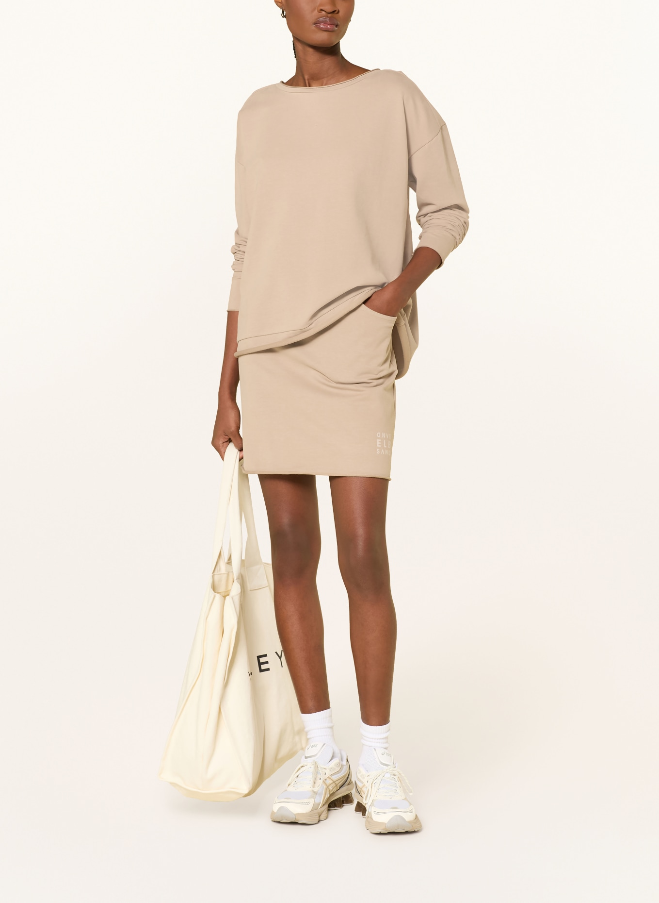 ELBSAND Sweat-shirt RITVA: BEIGE