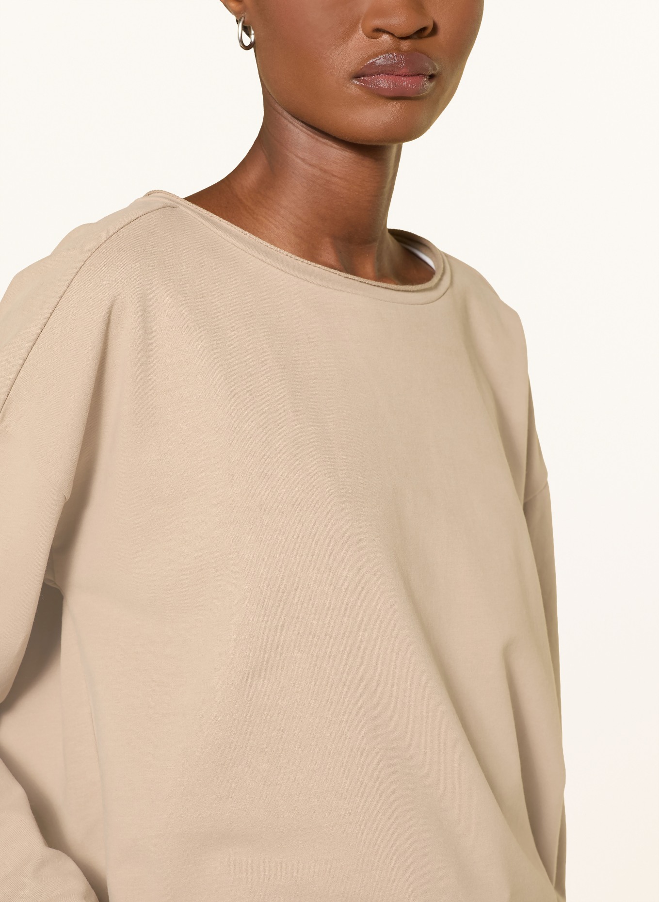 ELBSAND Sweat-shirt RITVA: BEIGE