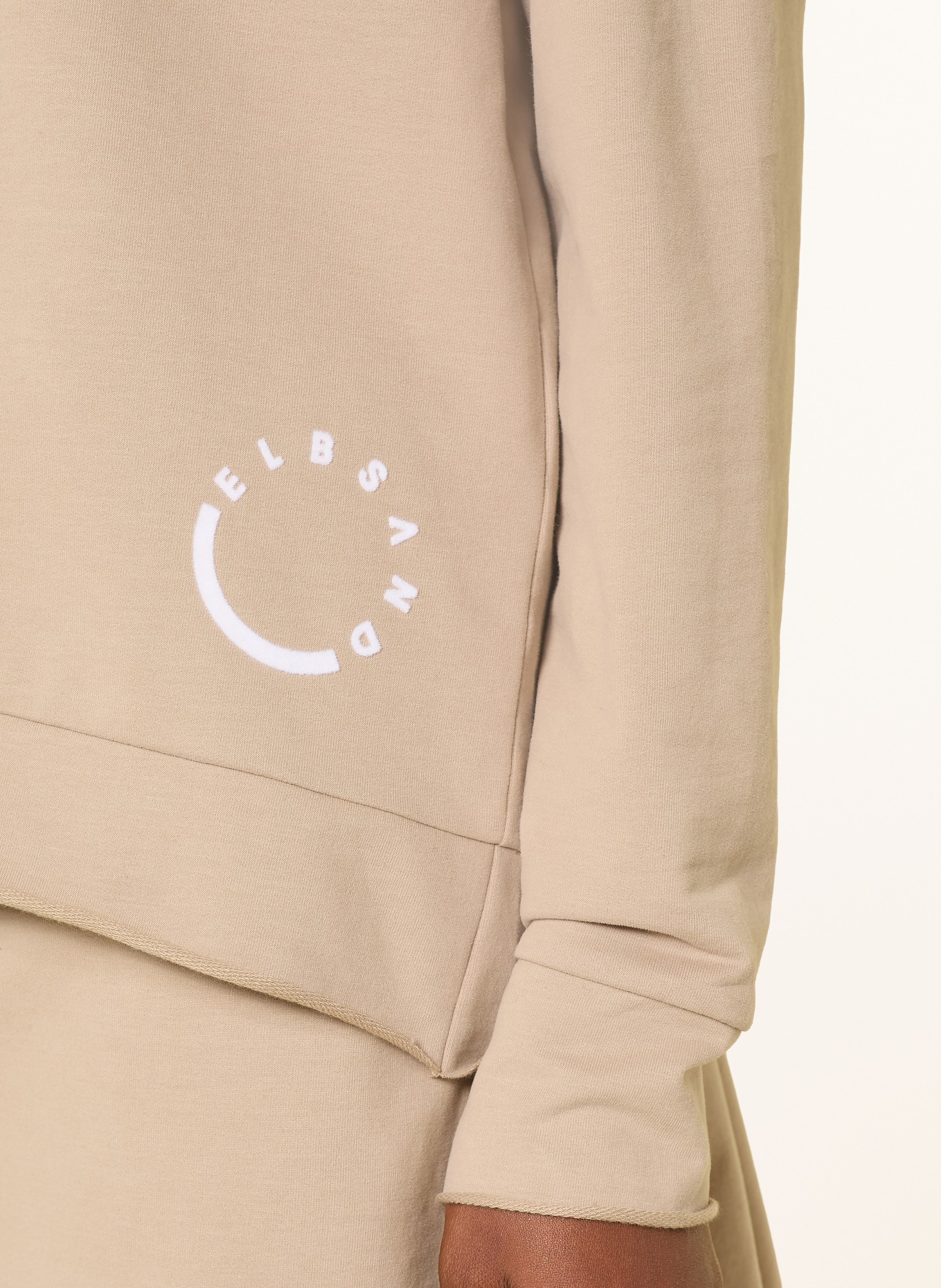 ELBSAND Sweat-shirt RITVA: BEIGE