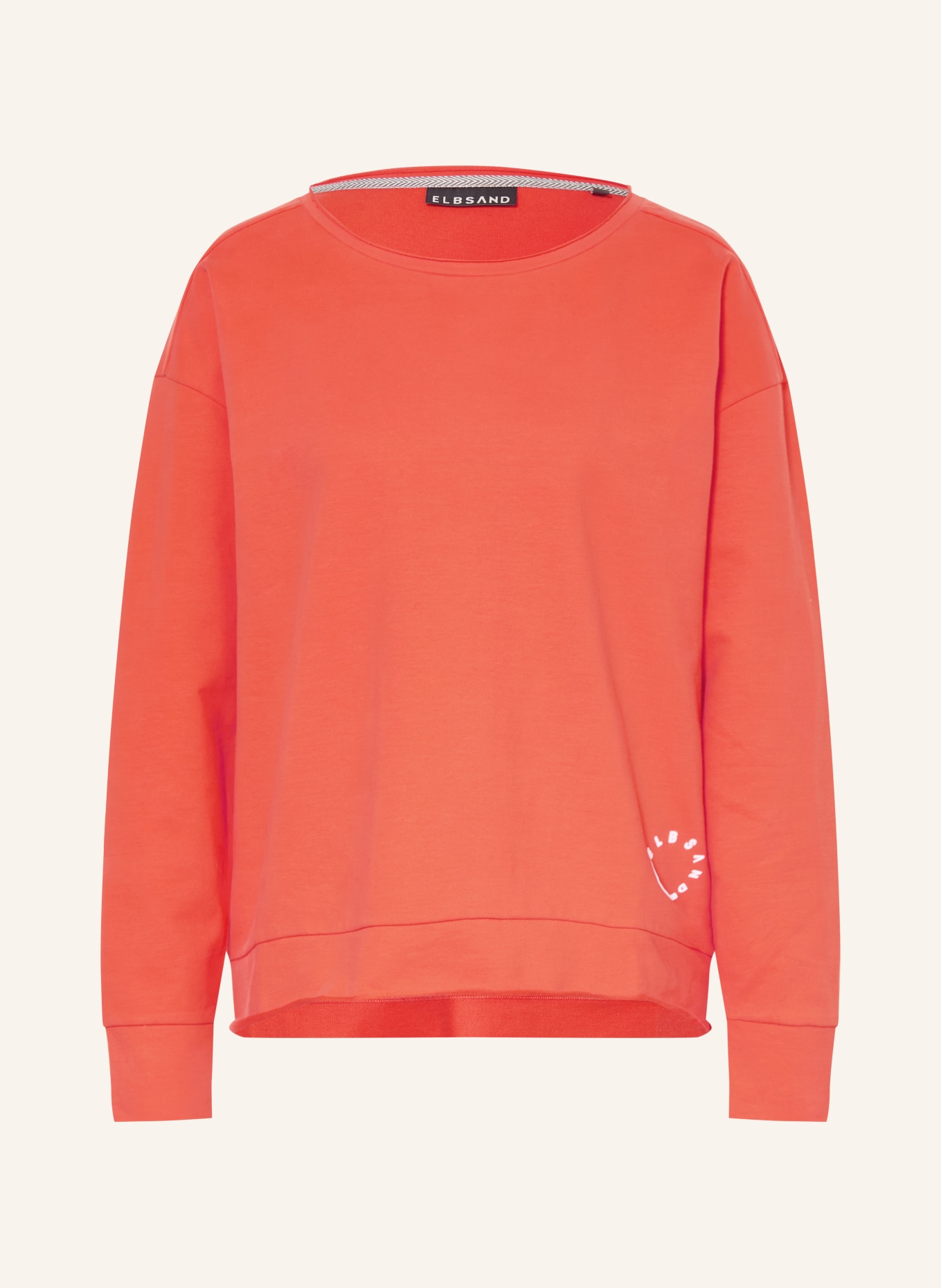 ELBSAND RITVA Sweatshirt: RED