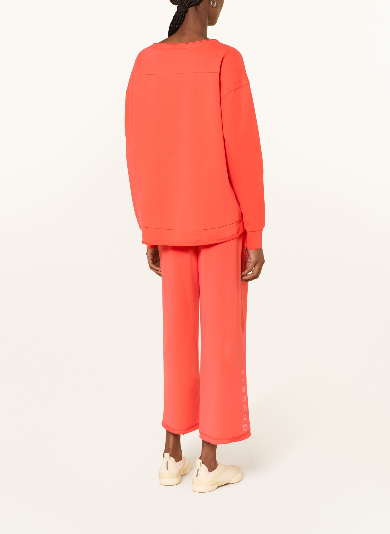 ELBSAND RITVA Sweatshirt: RED