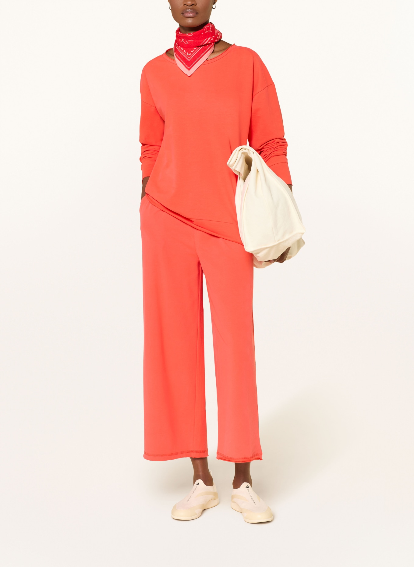 ELBSAND RITVA Sweatshirt: RED