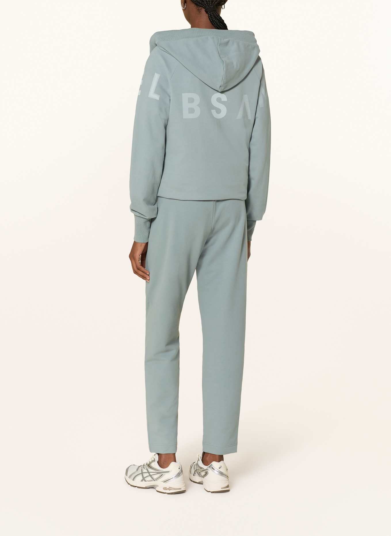 ELBSAND Veste molletonnée KALA: BLEU GRIS