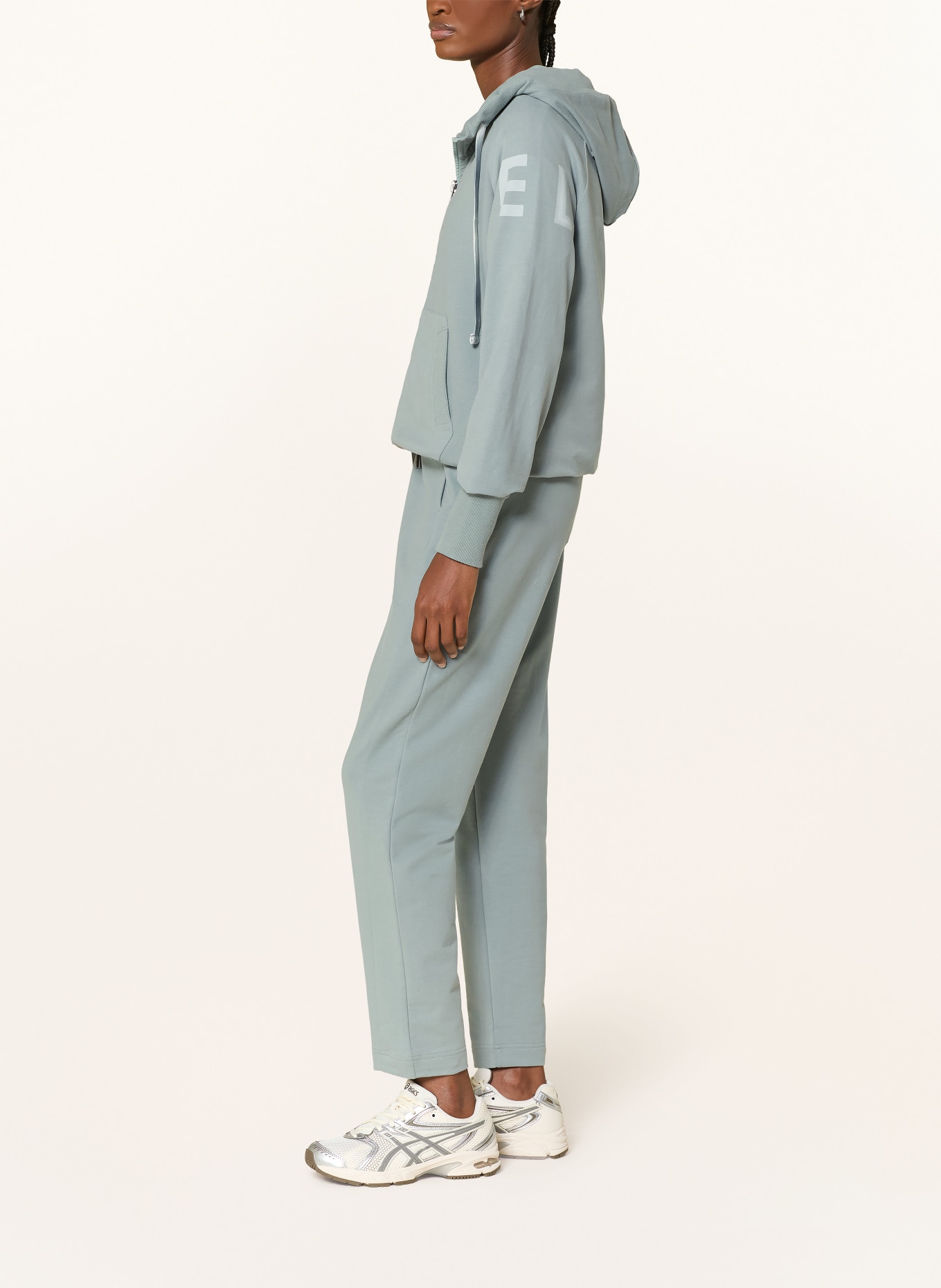 ELBSAND Veste molletonnée KALA: BLEU GRIS