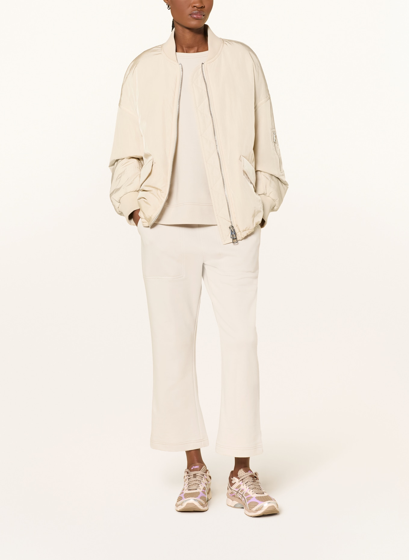 ELBSAND VANYA Sweatpants: CREAM