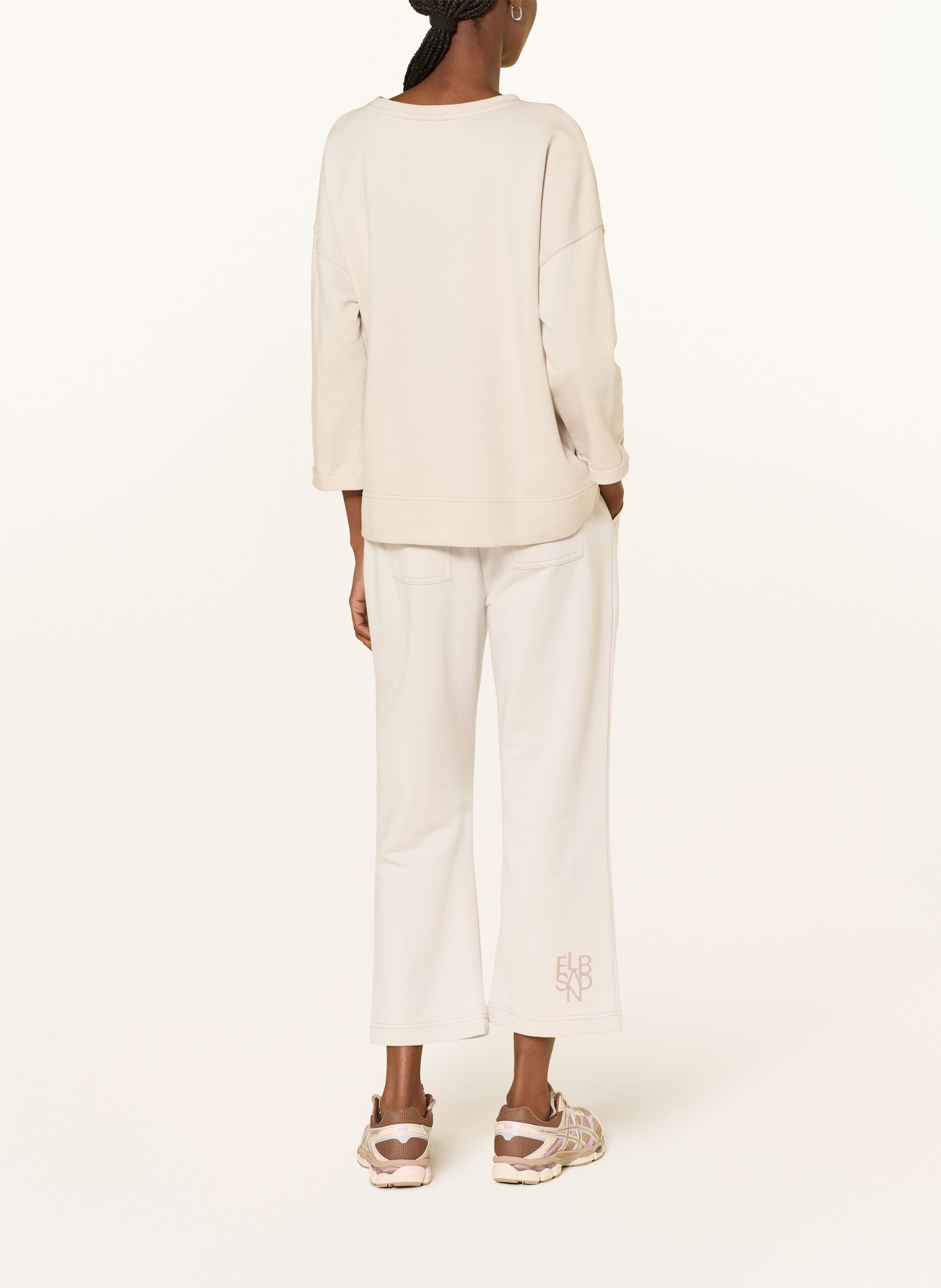 ELBSAND VANYA Sweatpants: CREAM