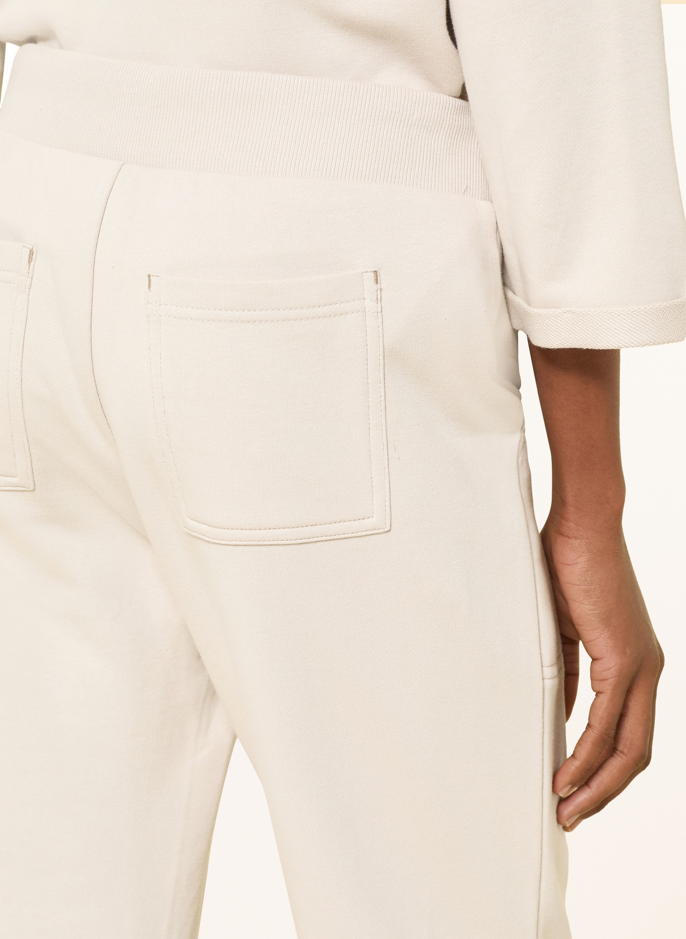 ELBSAND VANYA Sweatpants: CREAM