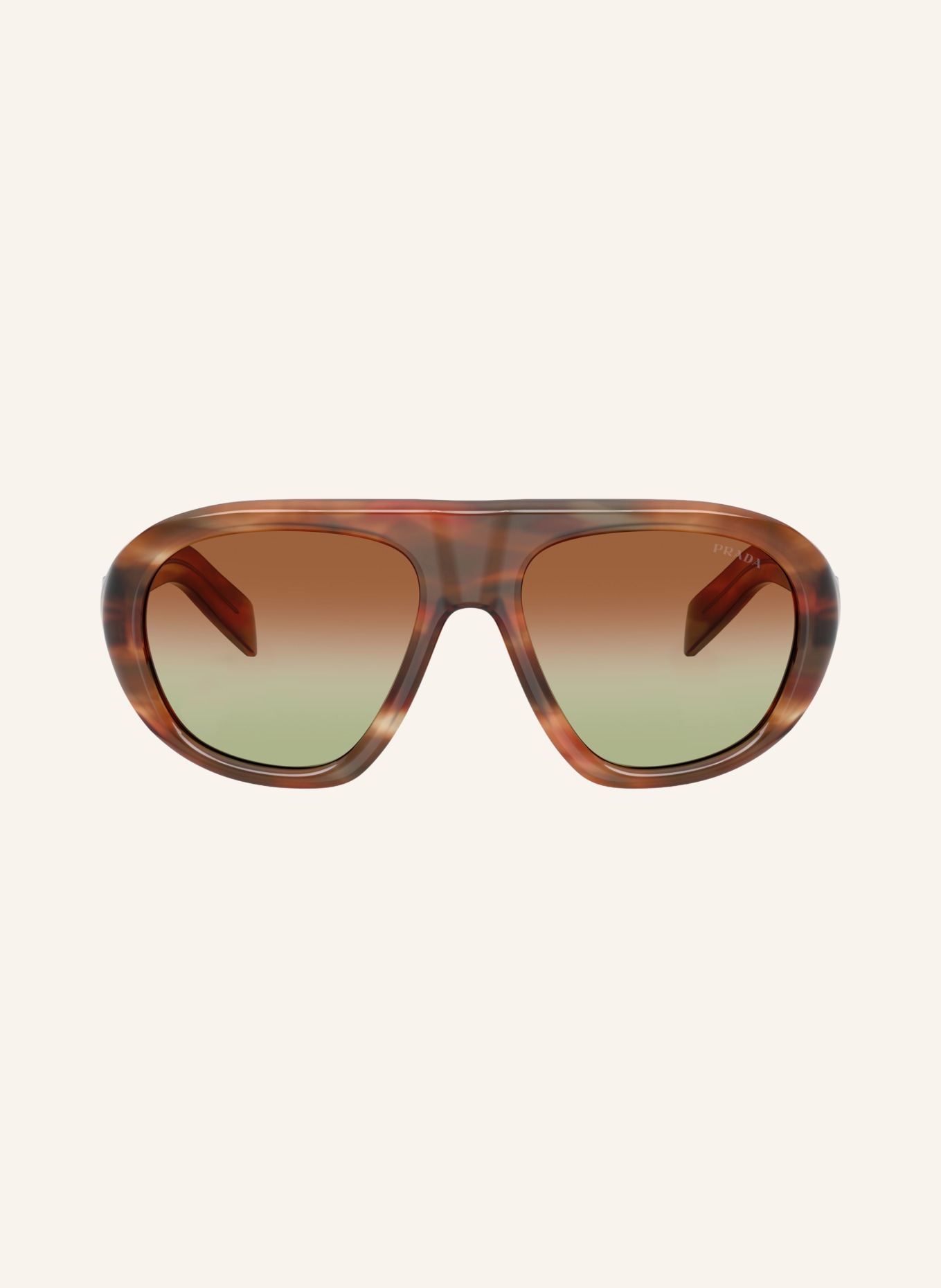 PRADA Okulary przeciwsłoneczne PR C05SF: HAVANA/ BRĄZOWY GRADIENT