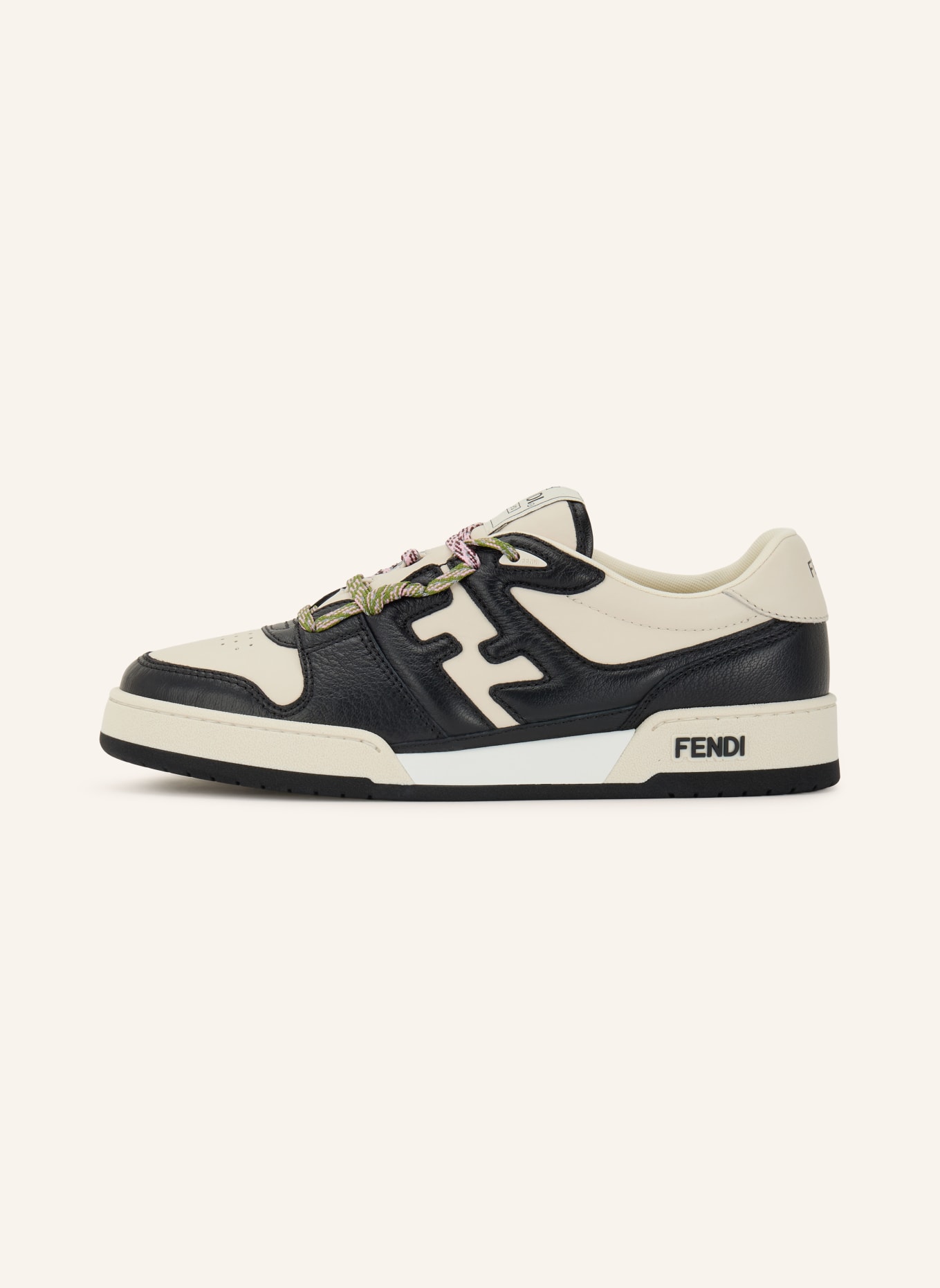 FENDI Sneaker: SCHWARZ / CREME