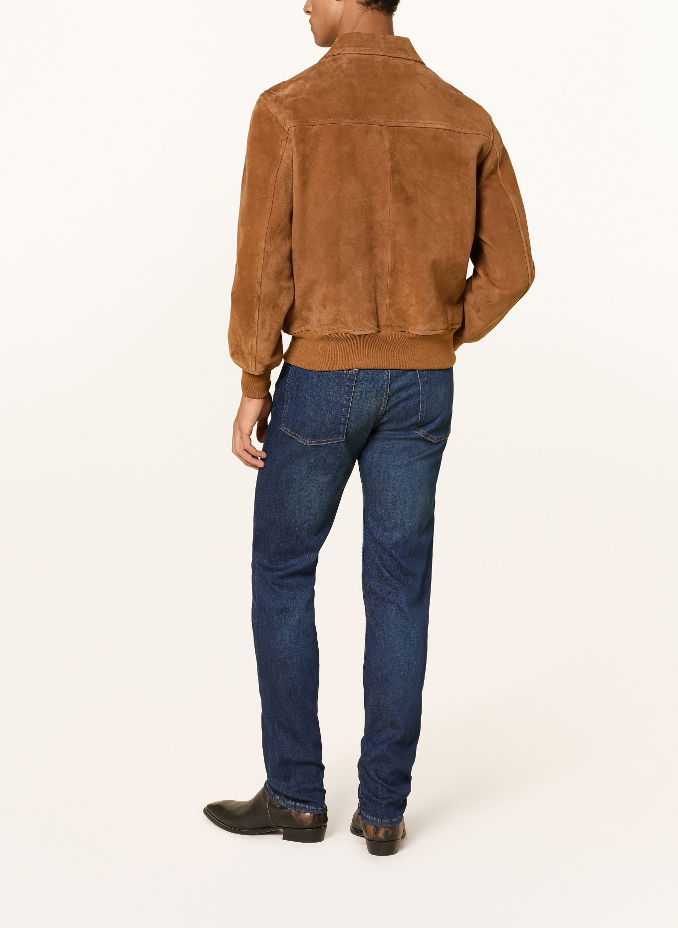 7 for all mankind SLIMMY Extra Slim Fit Jeans: 3DJ Dark Blue