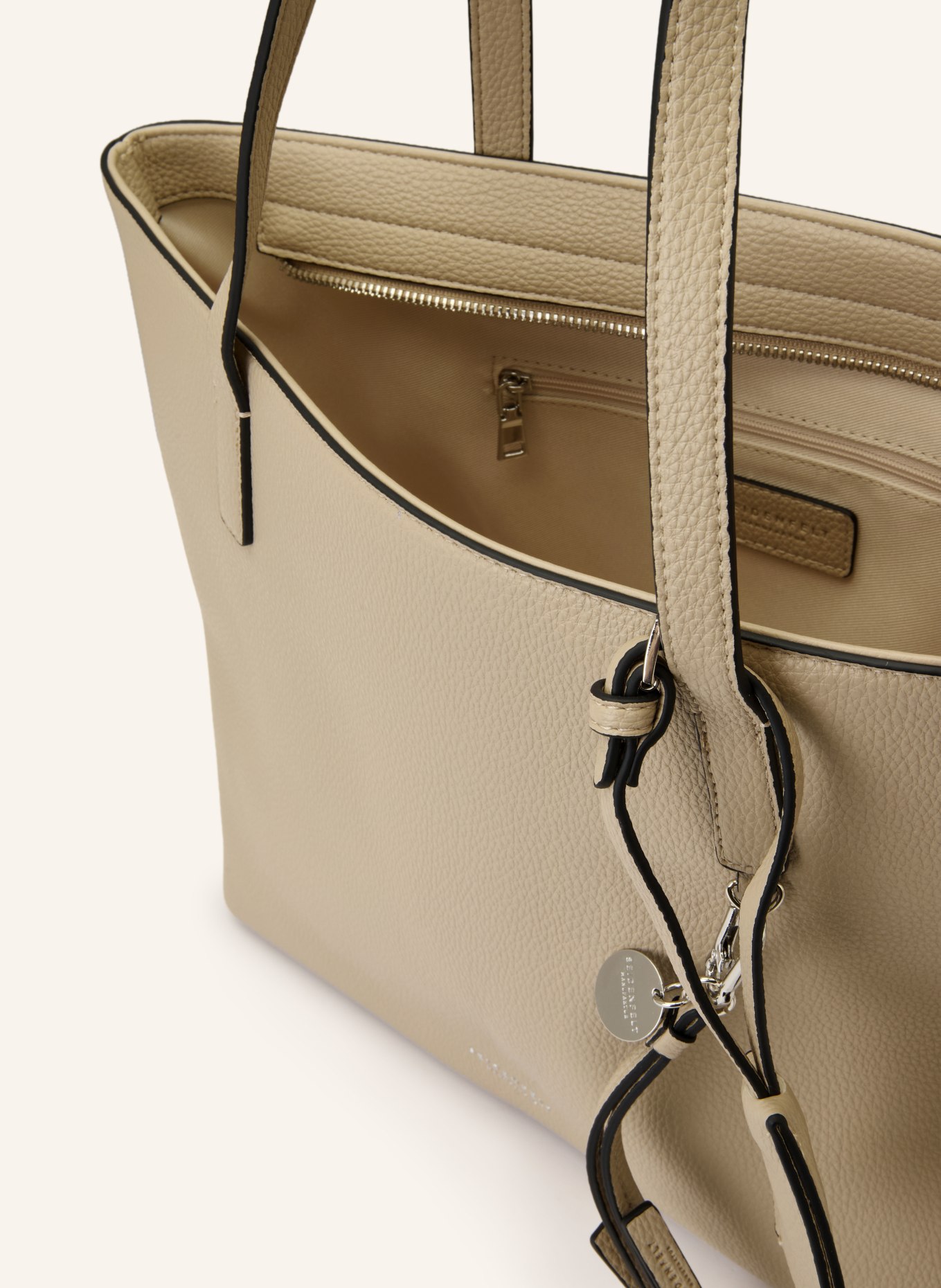 SEIDENFELT Taška LOHJA: BÉŽOVÁ / STŘÍBRNÁ