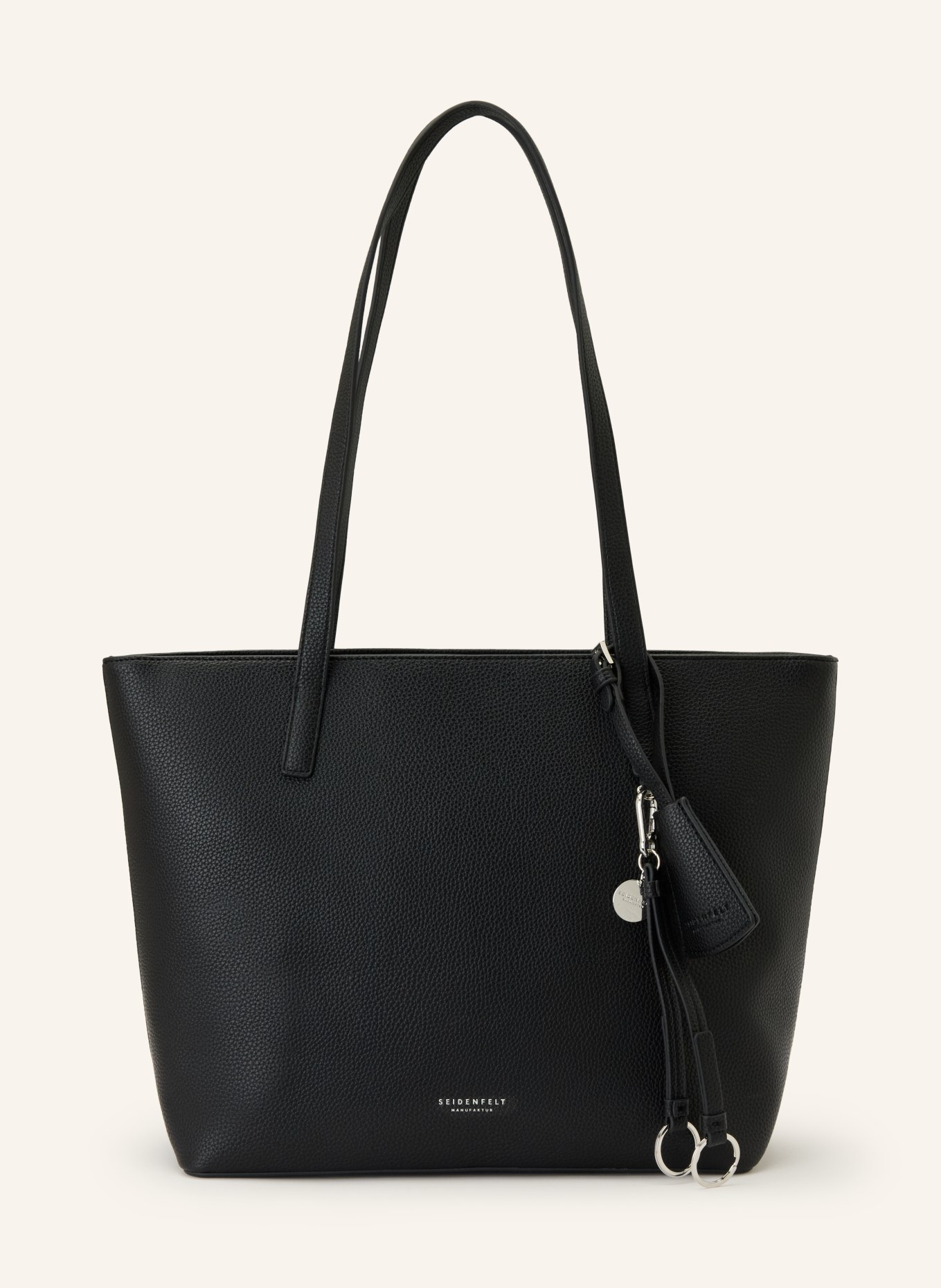 SEIDENFELT Taška LOHJA: ČERNÁ / STŘÍBRNÁ