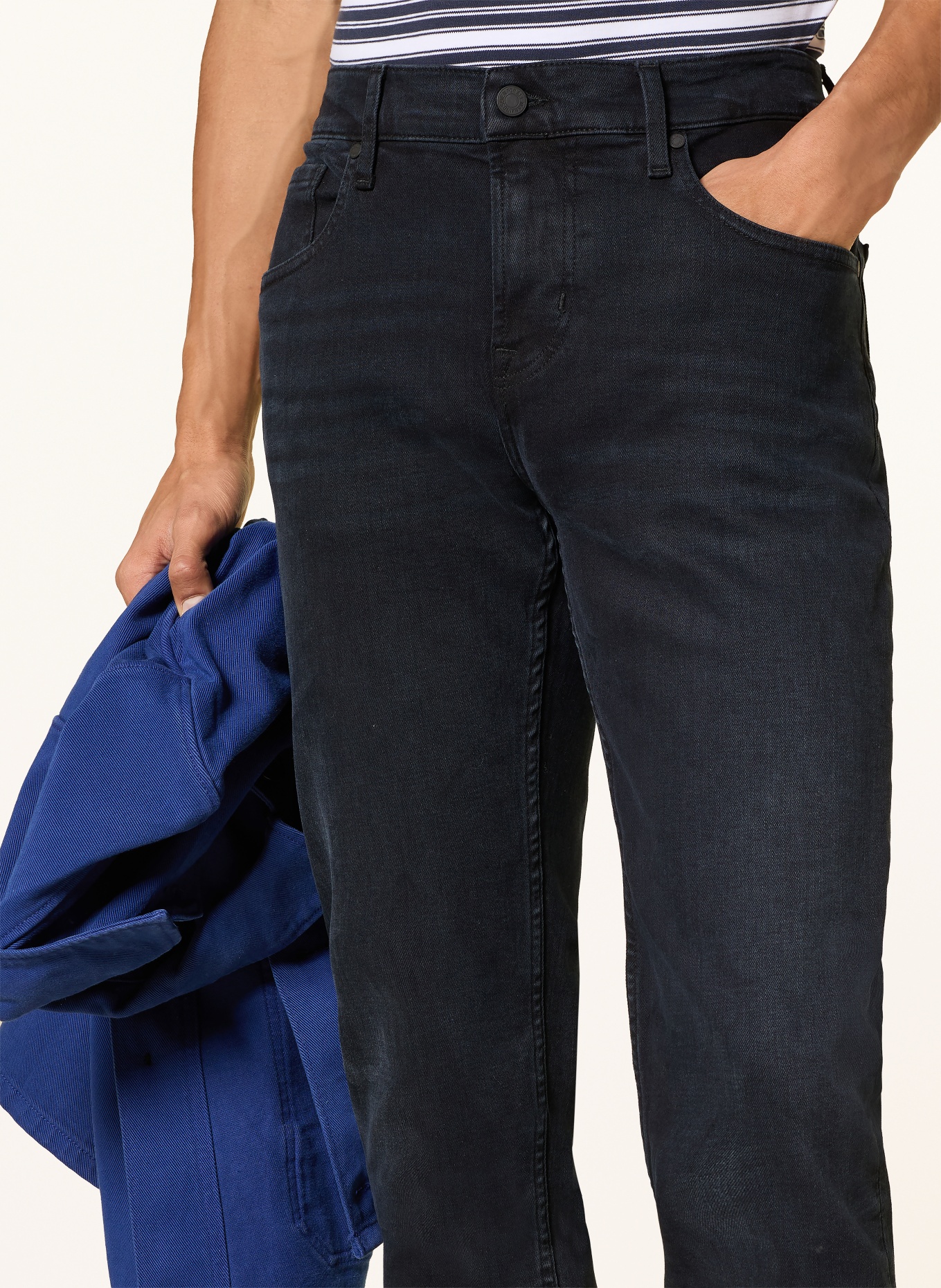 7 for all mankind Jeans SLIMMY TAPERED Tapered Fit: 3LJ Black