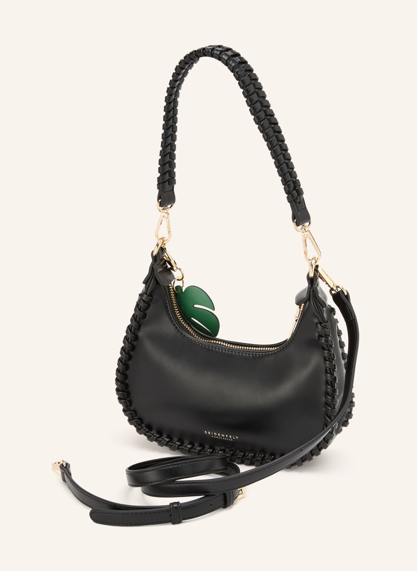 SEIDENFELT Psaníčko: ČERNÁ / ZLATÁ