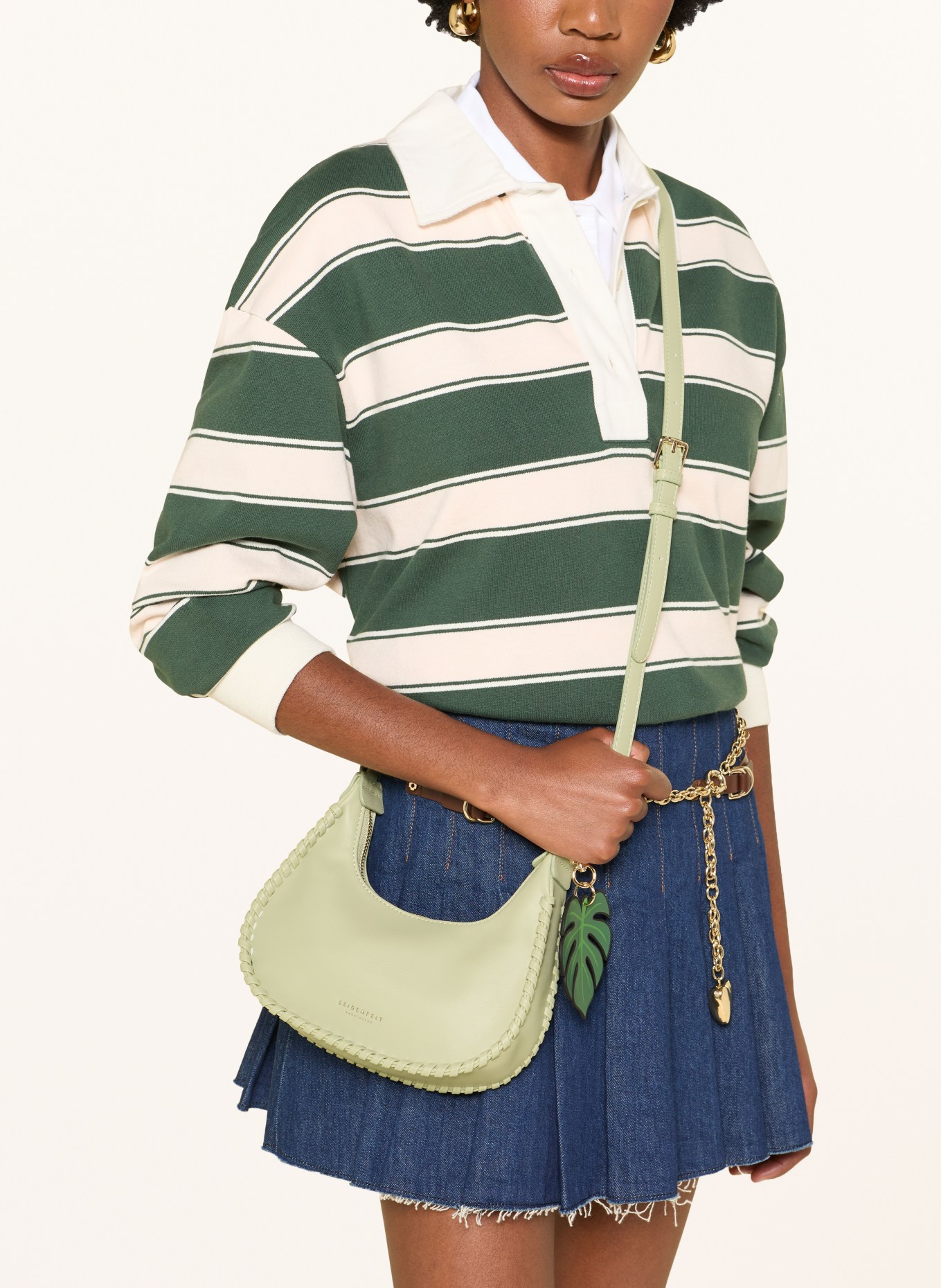 SEIDENFELT Pochette: MENTHE