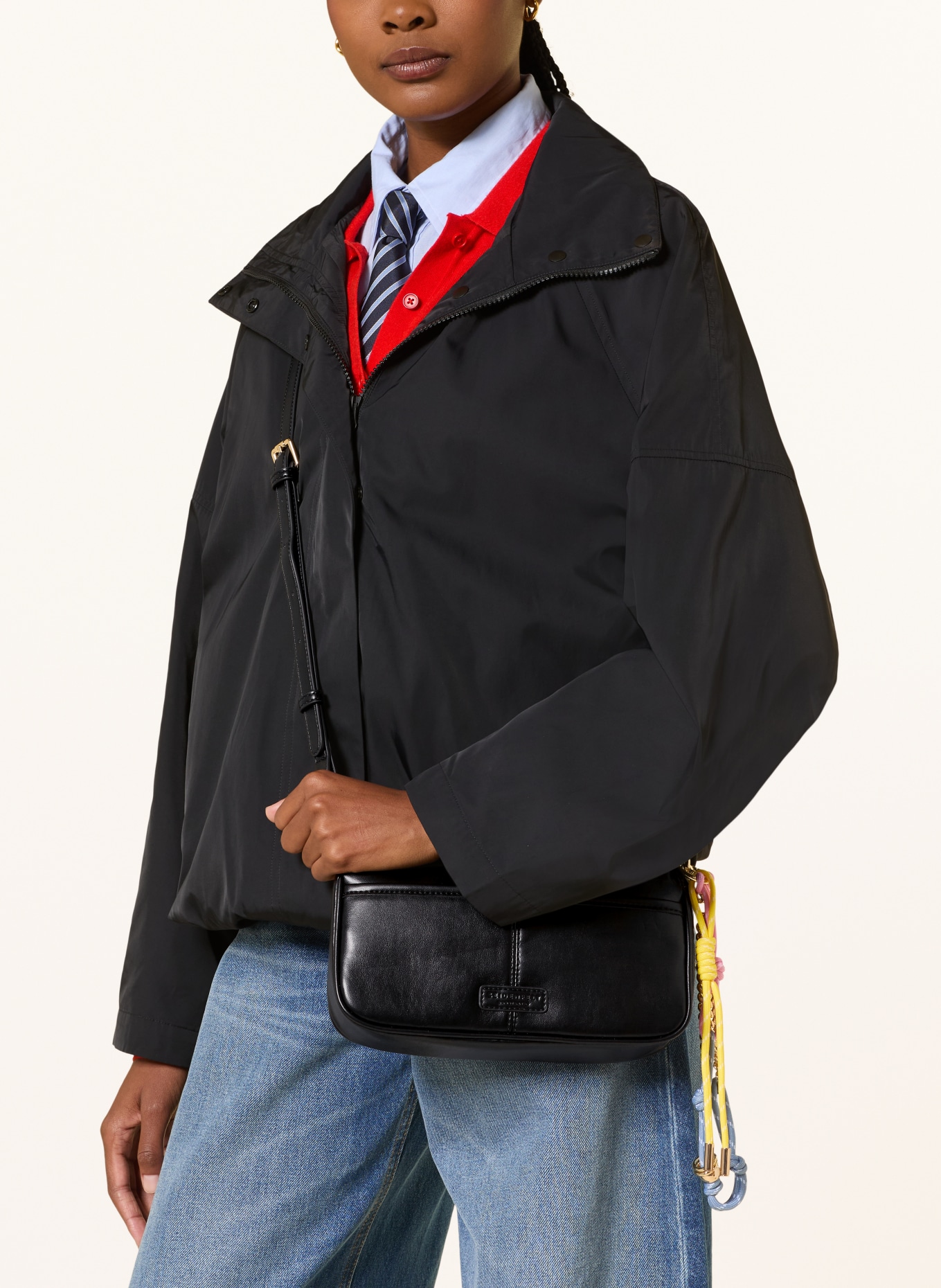 SEIDENFELT DEJE Shoulder Bag: BLACK / GOLD