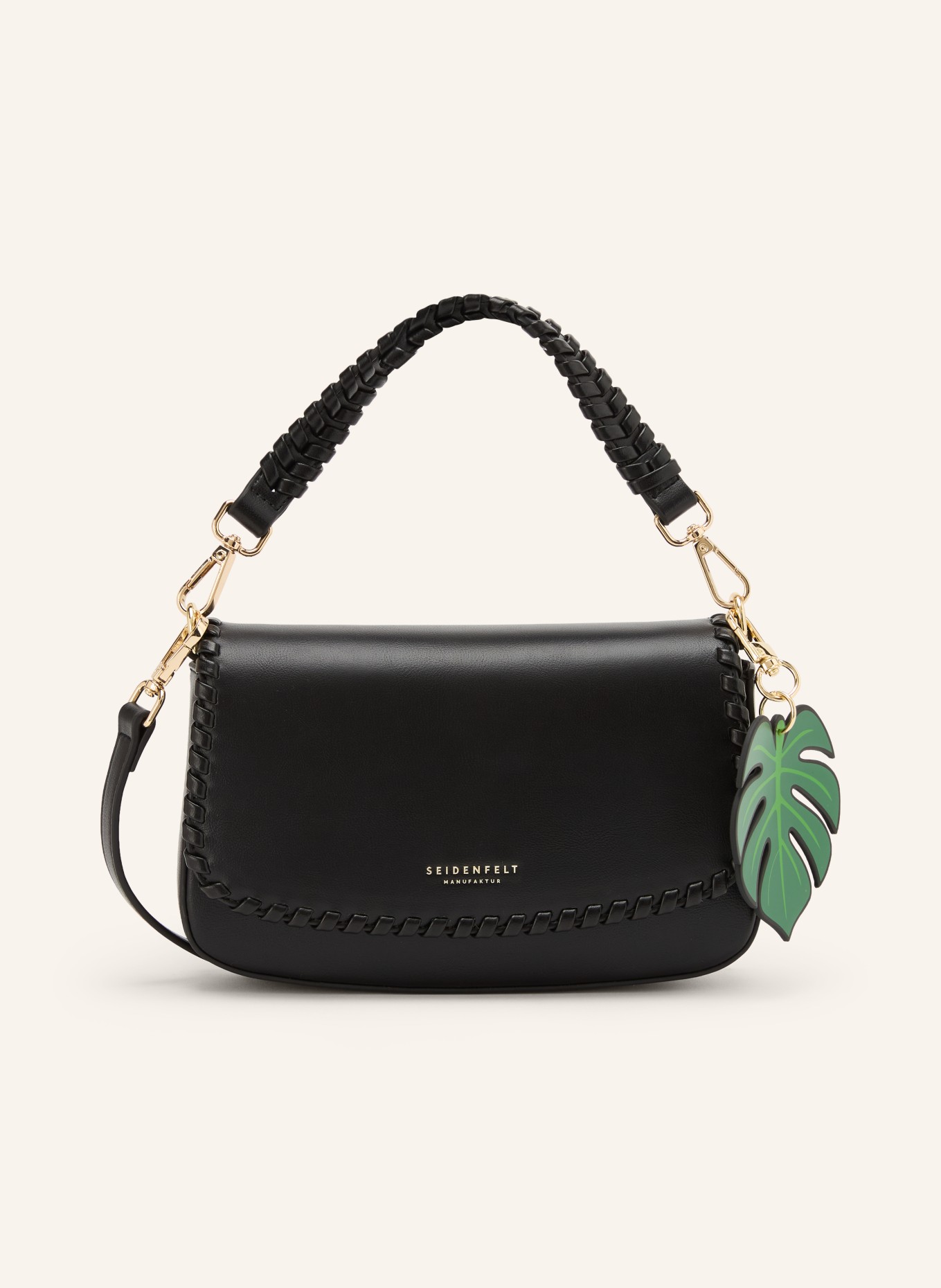 SEIDENFELT LILJENDAL Handbag: BLACK / GOLD