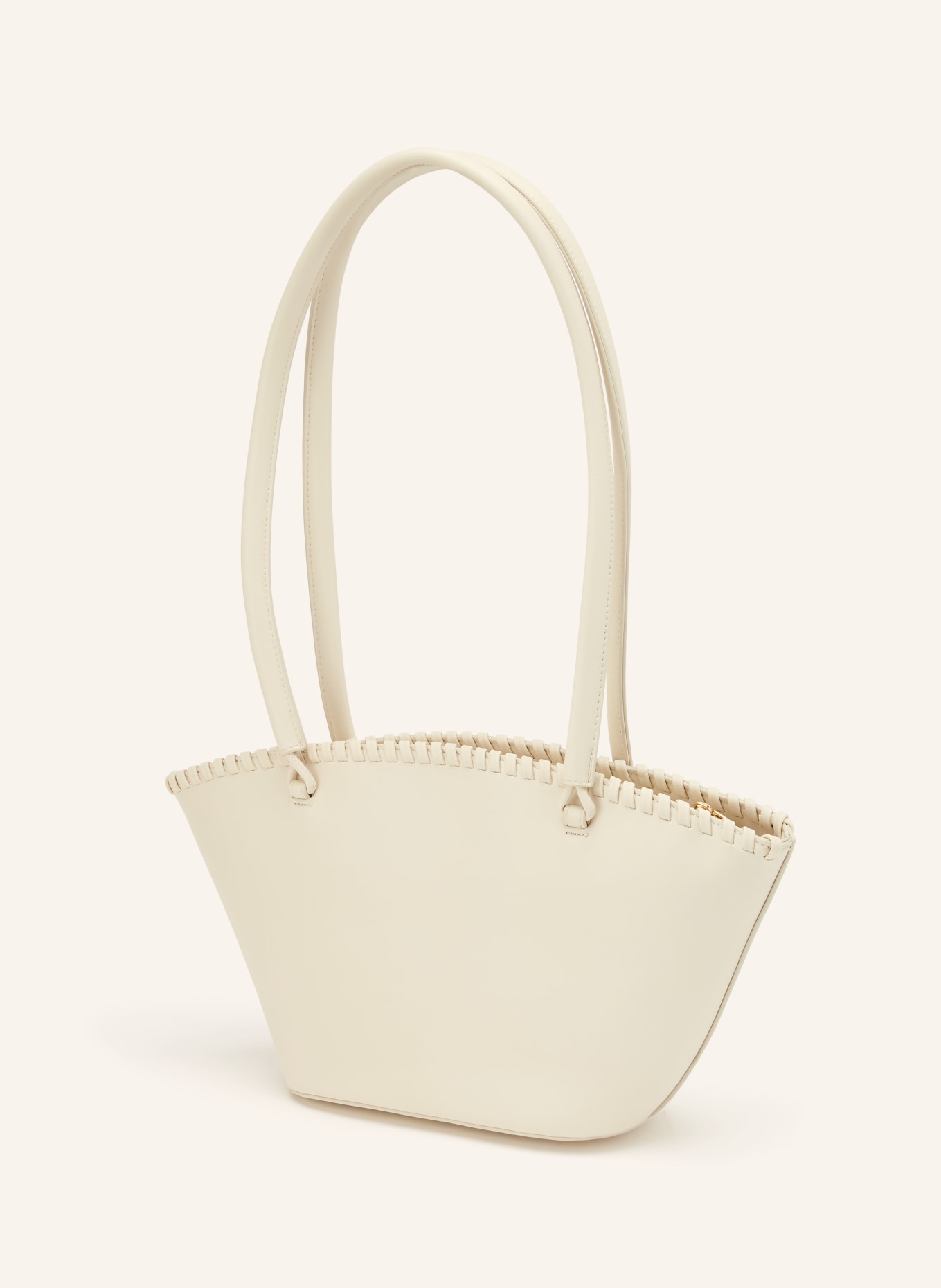 SEIDENFELT Taška LILJENDAL: KRÉMOVÁ / ZLATÁ