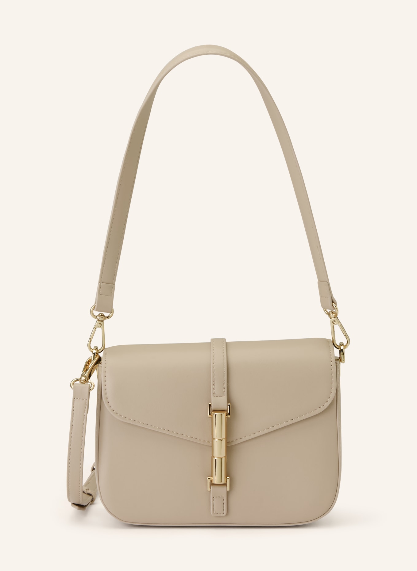 SEIDENFELT Umhängetasche LOVIISA SMALL: BEIGE