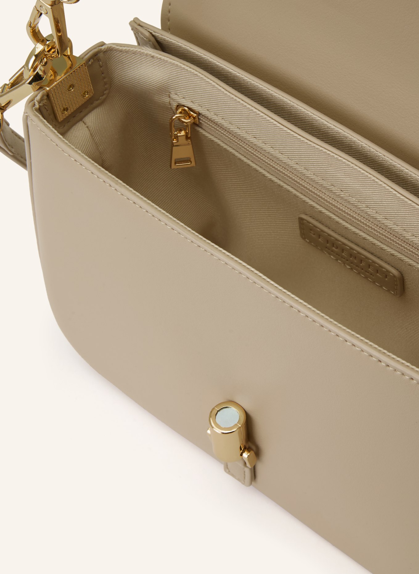 SEIDENFELT Umhängetasche LOVIISA SMALL: BEIGE