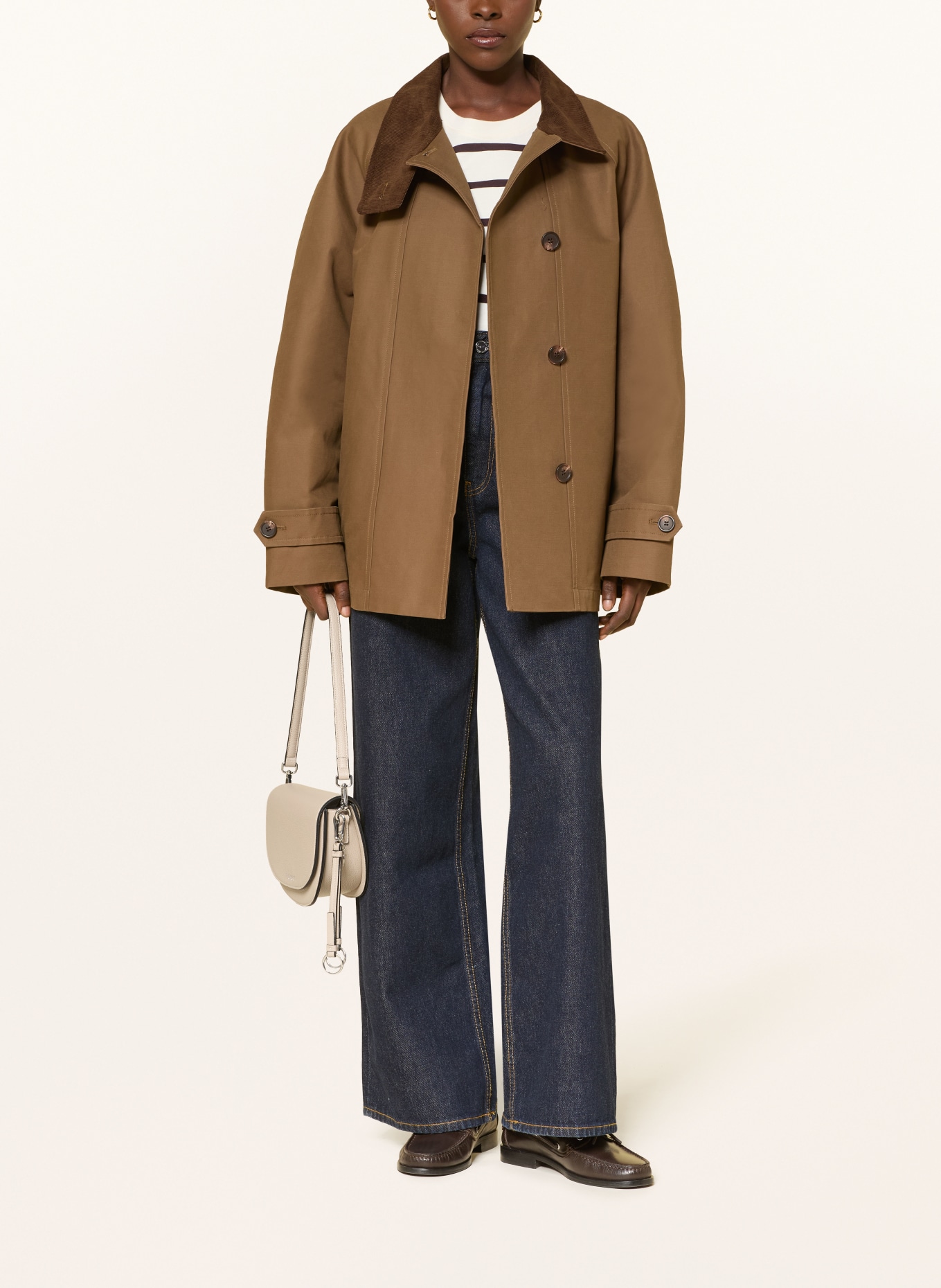 SEIDENFELT LOHJA Shoulder Bag: BEIGE / SILVER