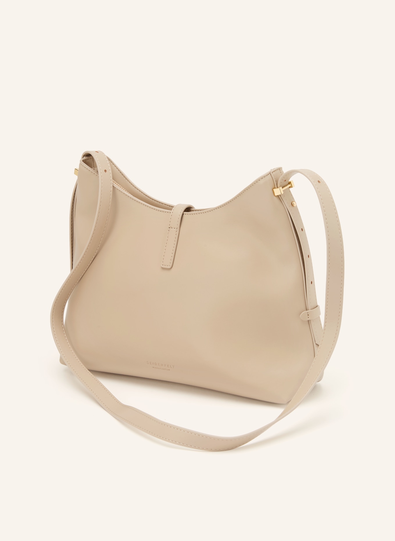 SEIDENFELT Taška přes rameno LOVIISA: KRÉMOVÁ / ZLATÁ