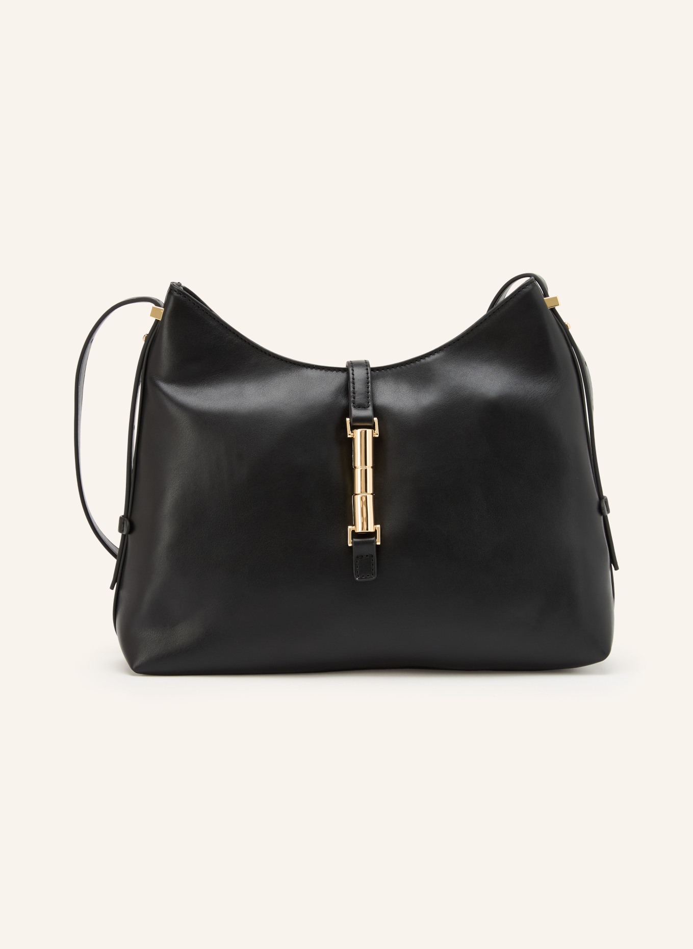 SEIDENFELT Taška přes rameno LOVIISA: ČERNÁ / ZLATÁ