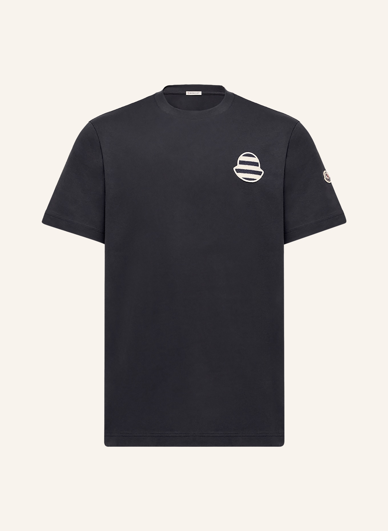 MONCLER T-Shirt: DUNKELBLAU