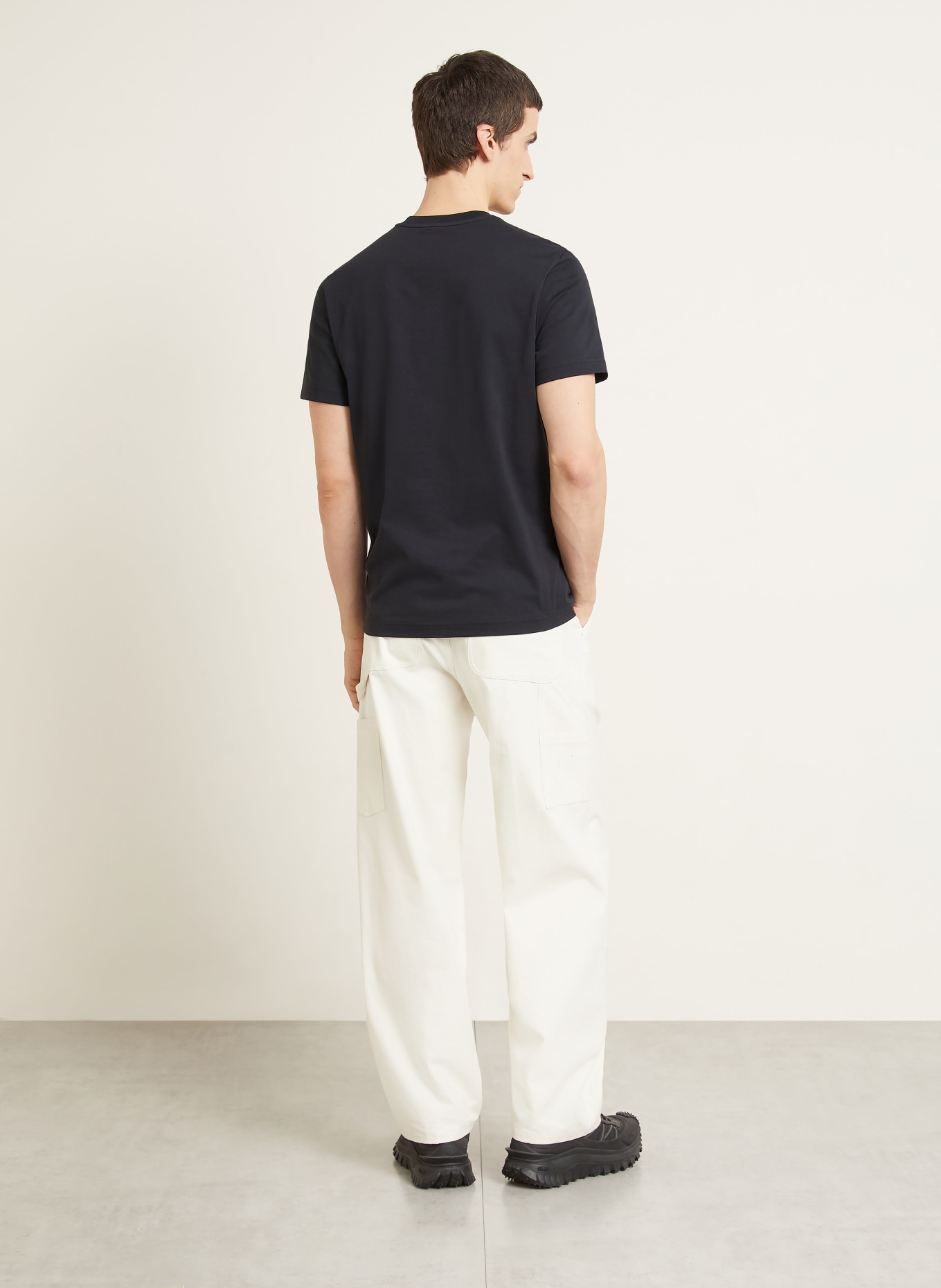 MONCLER T-Shirt: DUNKELBLAU