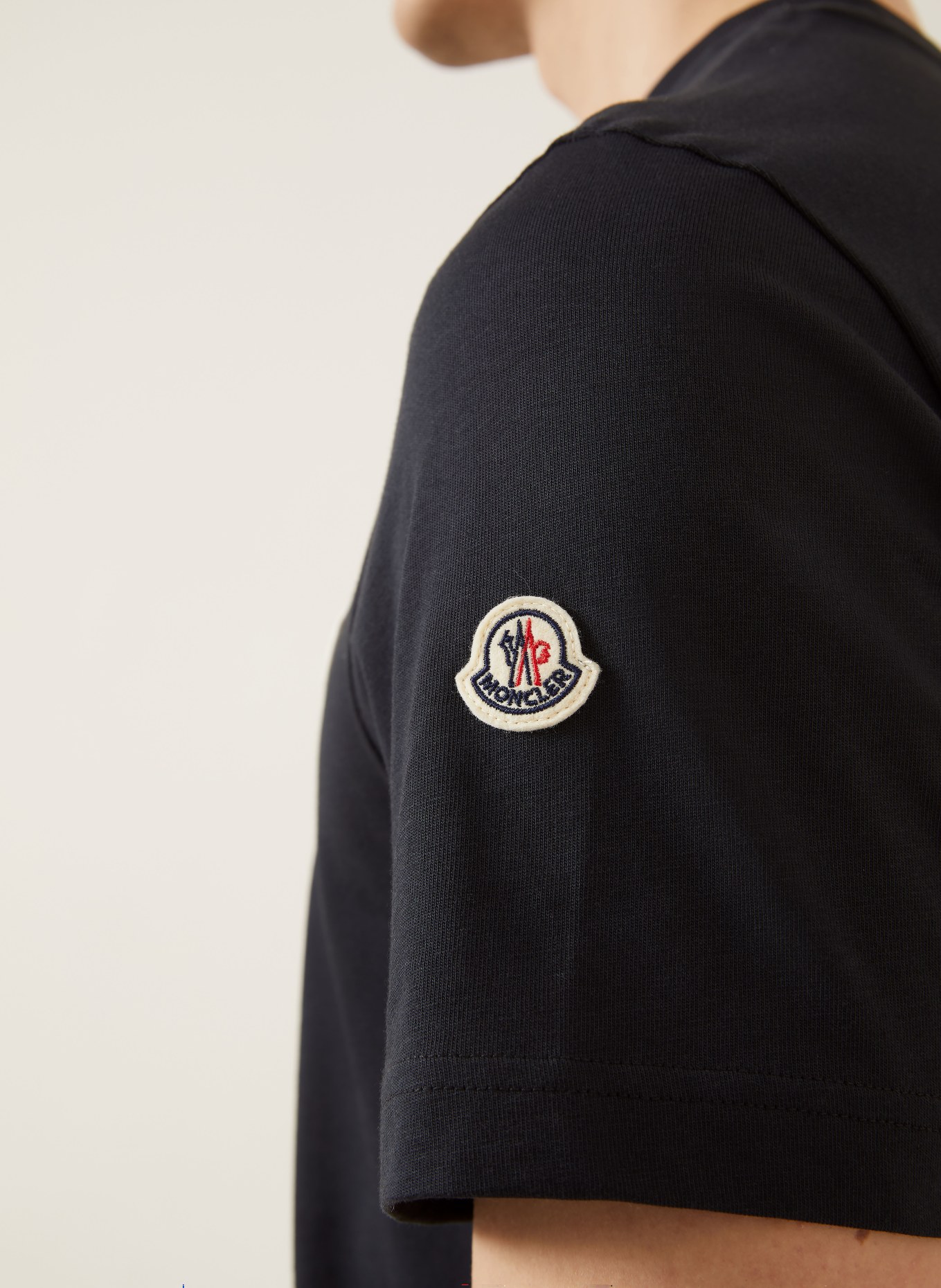 MONCLER T-Shirt: DUNKELBLAU