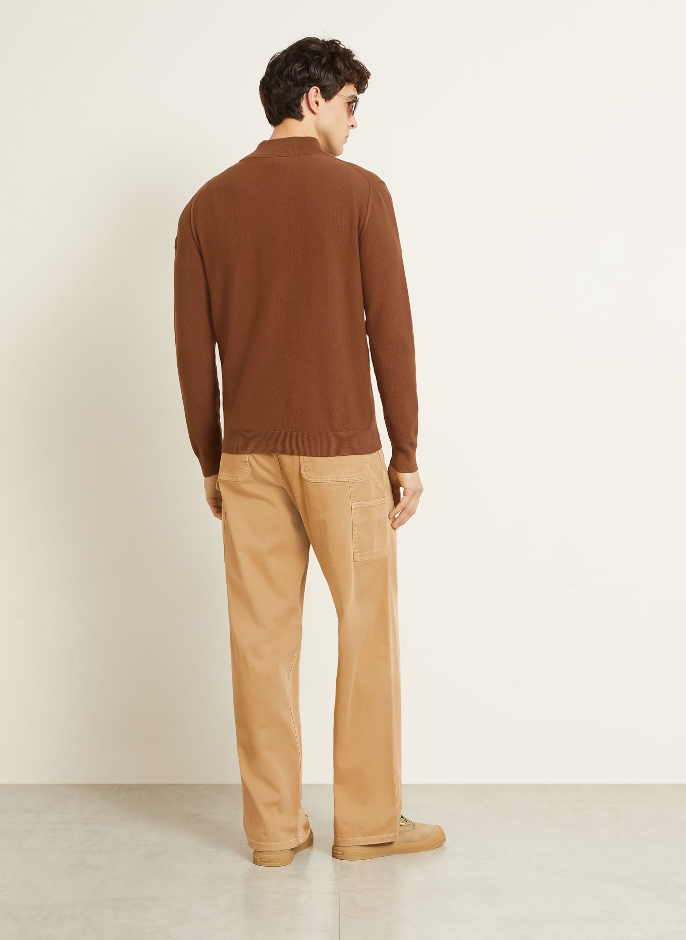 MONCLER Cardigan: COGNAC