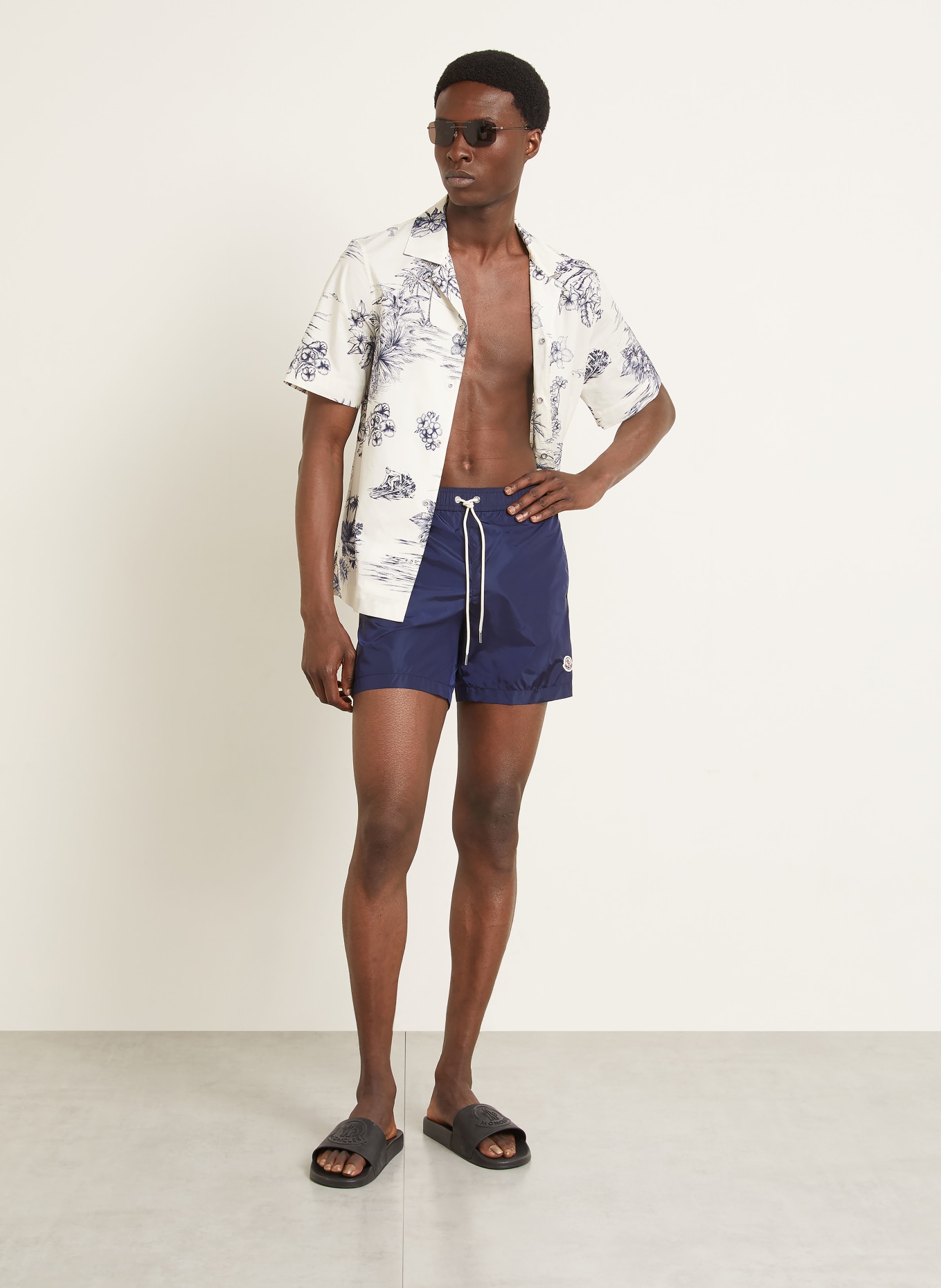 MONCLER Swim shorts: DARK BLUE