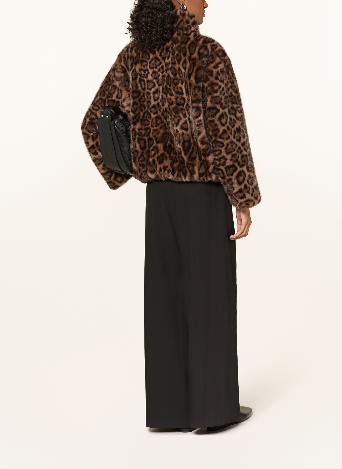 darling harbour Kunstfell-Jacke: BROWN