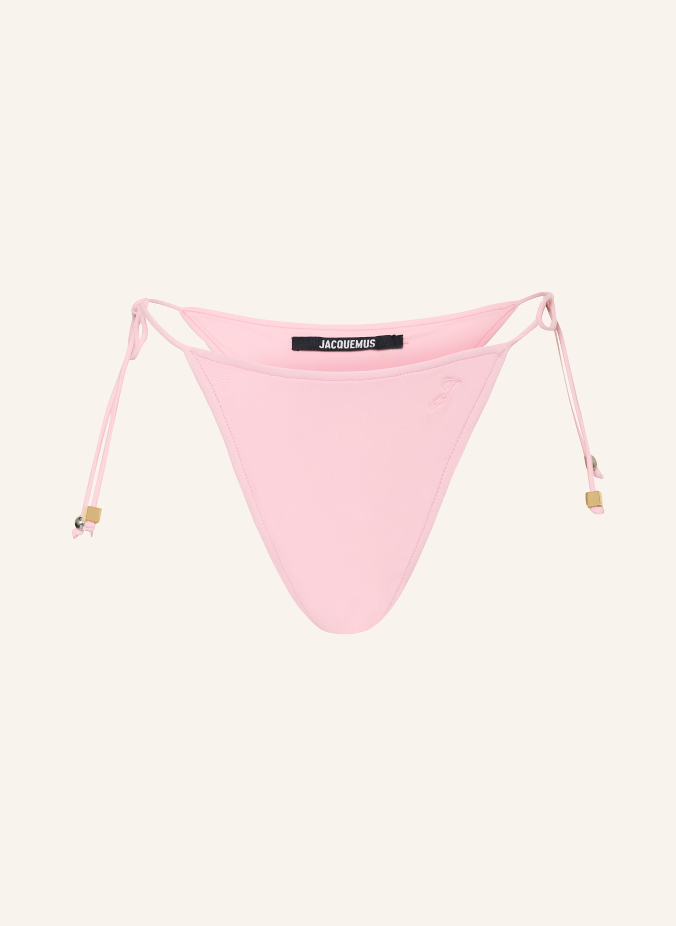 JACQUEMUS Triangel-Bikini-Hose LE BAS DE PLAGE: ROSA