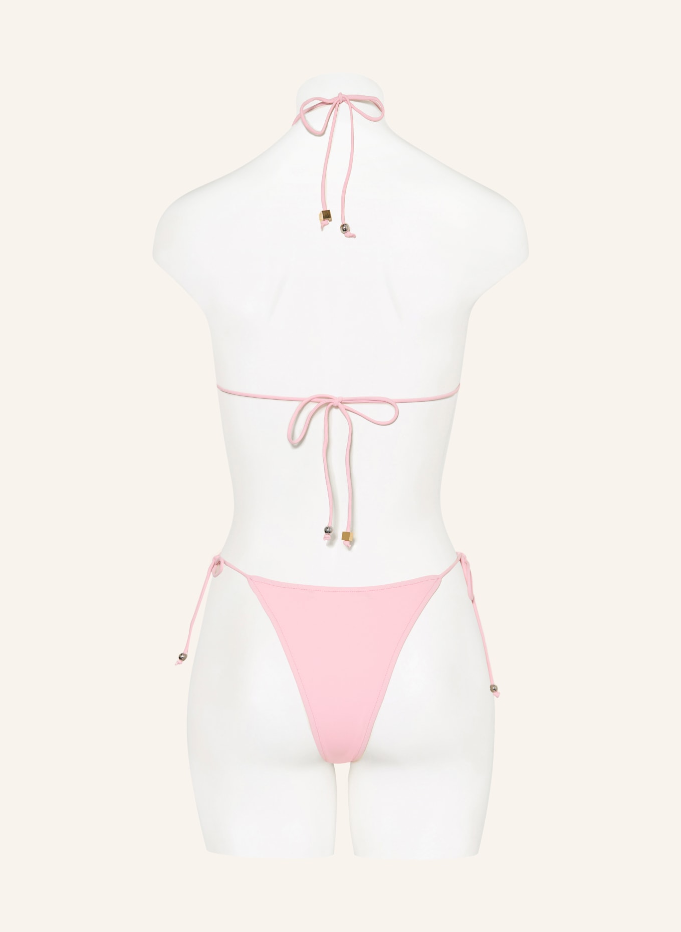 JACQUEMUS Triangel-Bikini-Hose LE BAS DE PLAGE: ROSA