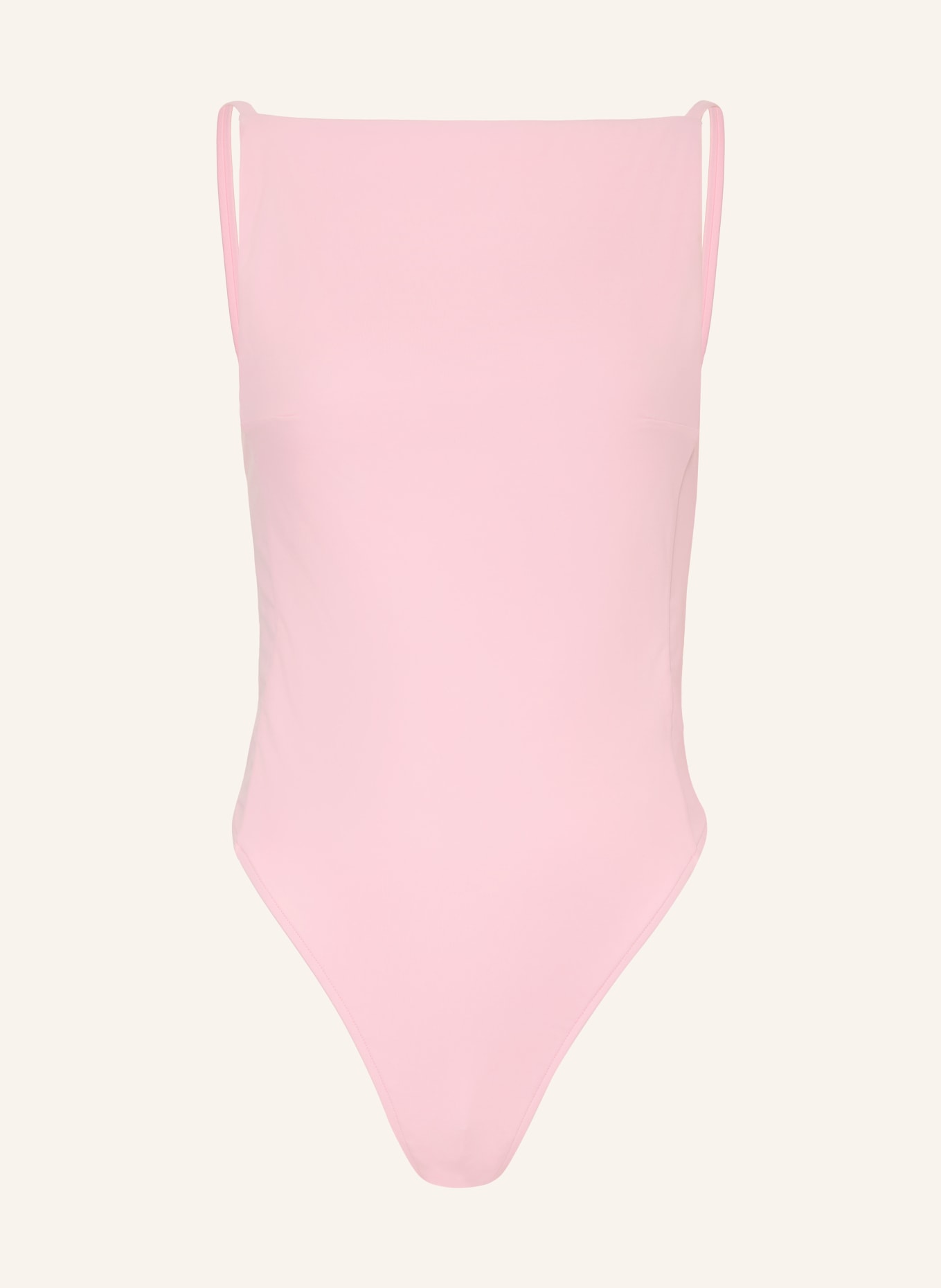 JACQUEMUS Badeanzug LE MAILLOT SOLE: ROSA