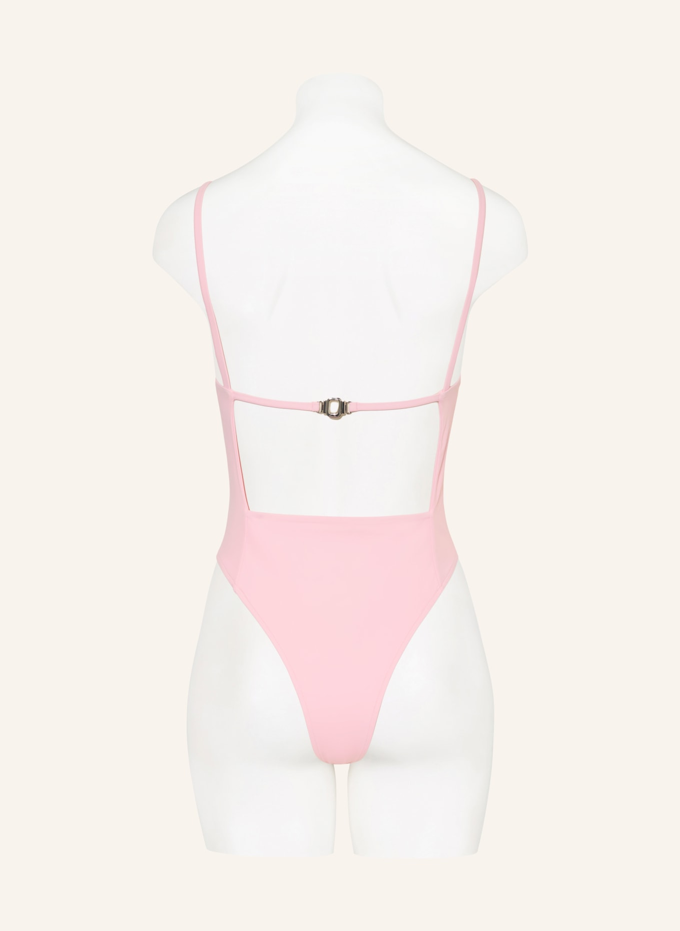 JACQUEMUS Badeanzug LE MAILLOT SOLE: ROSA
