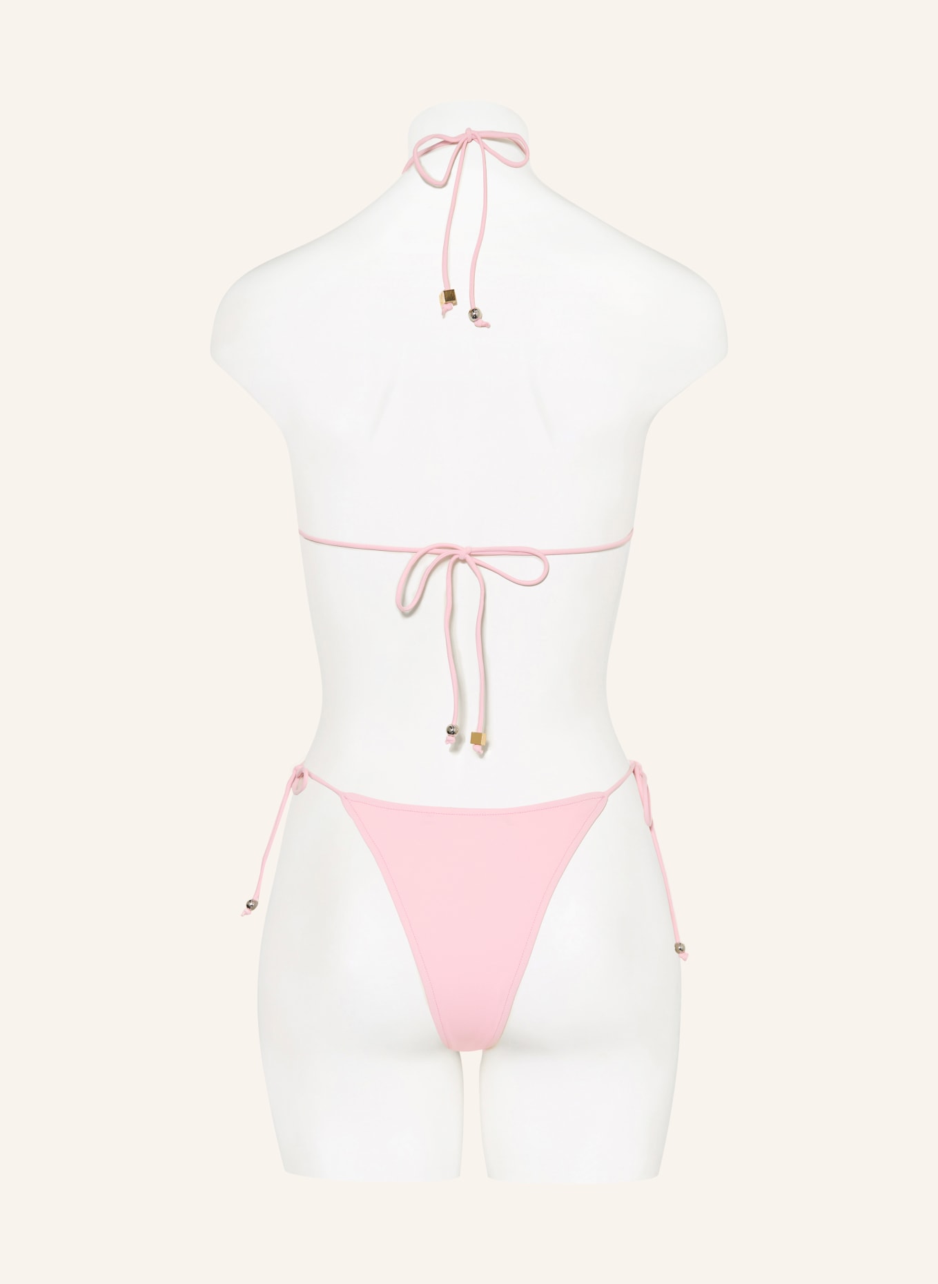 JACQUEMUS Triangel-Bikini-Top LE HAUT DE PLAGE: ROSA